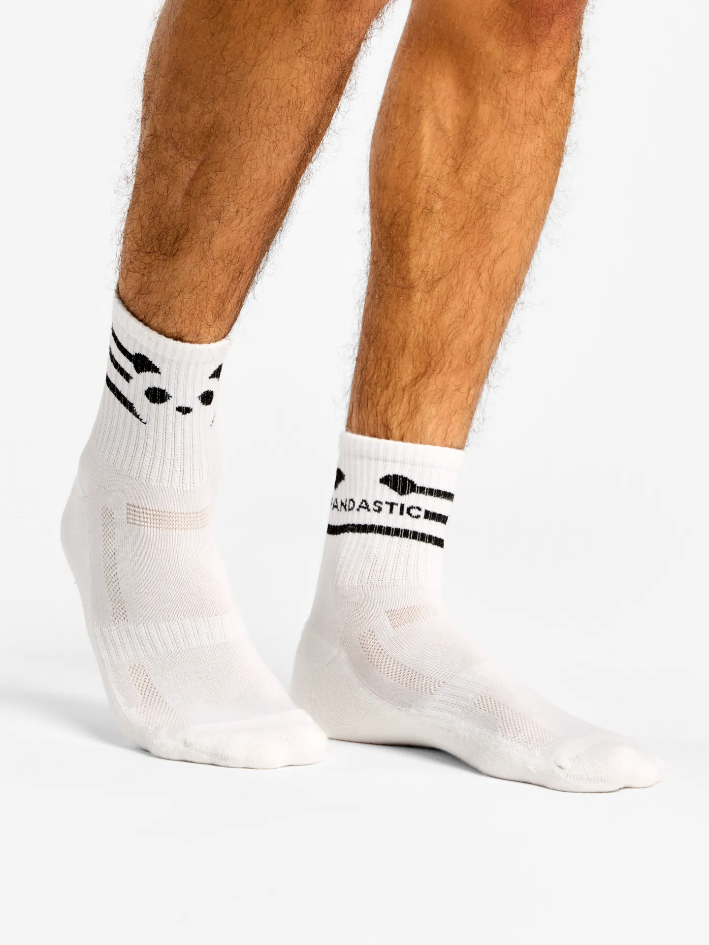 Calcetines de deporte funcionales alegres Pandástico - Image 3