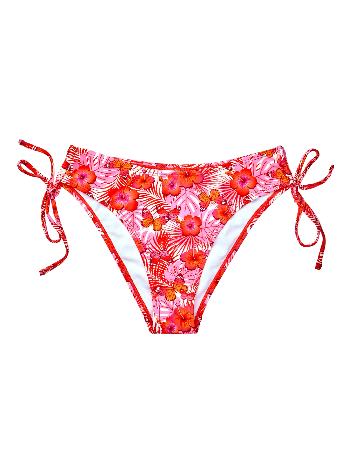 Braguitas de bikini ajustables Hibisco