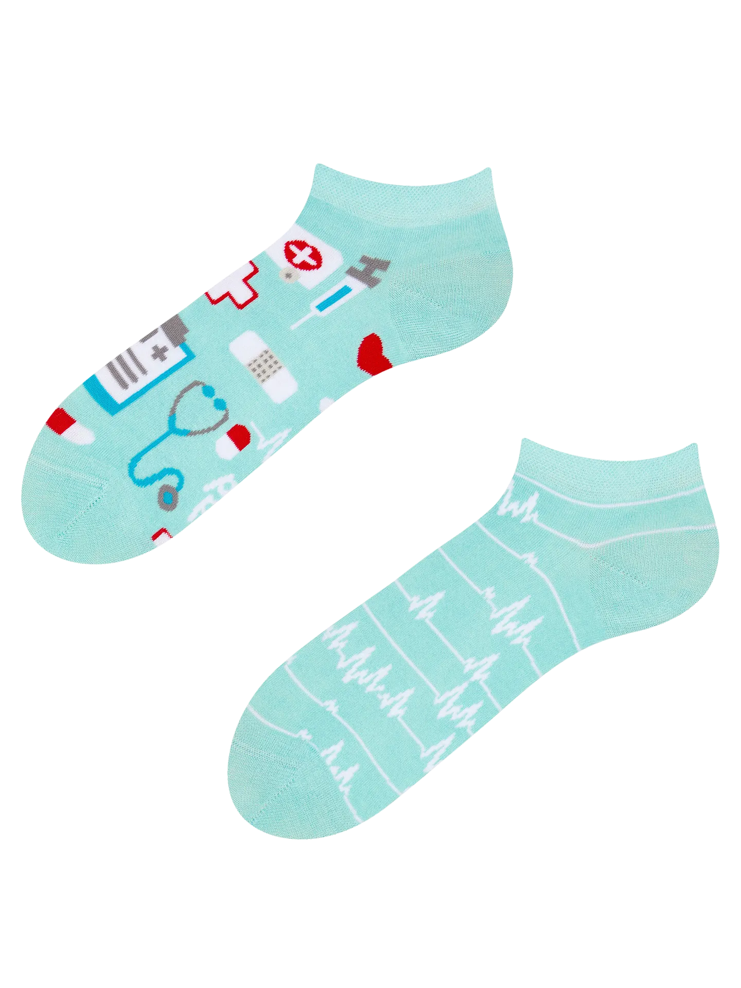 Calcetines tobilleros alegres Medicina