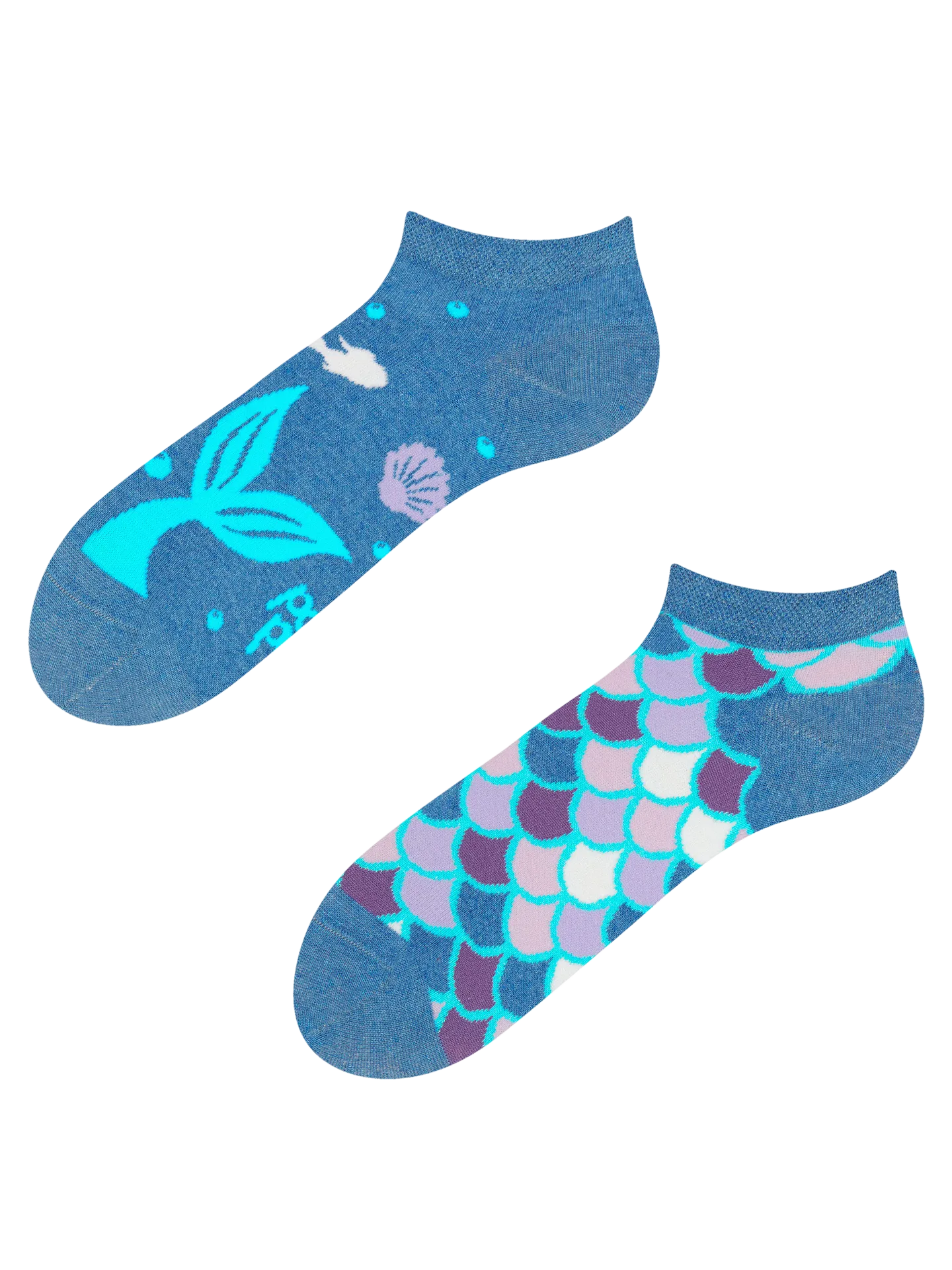 Calcetines tobilleros alegres Sirena