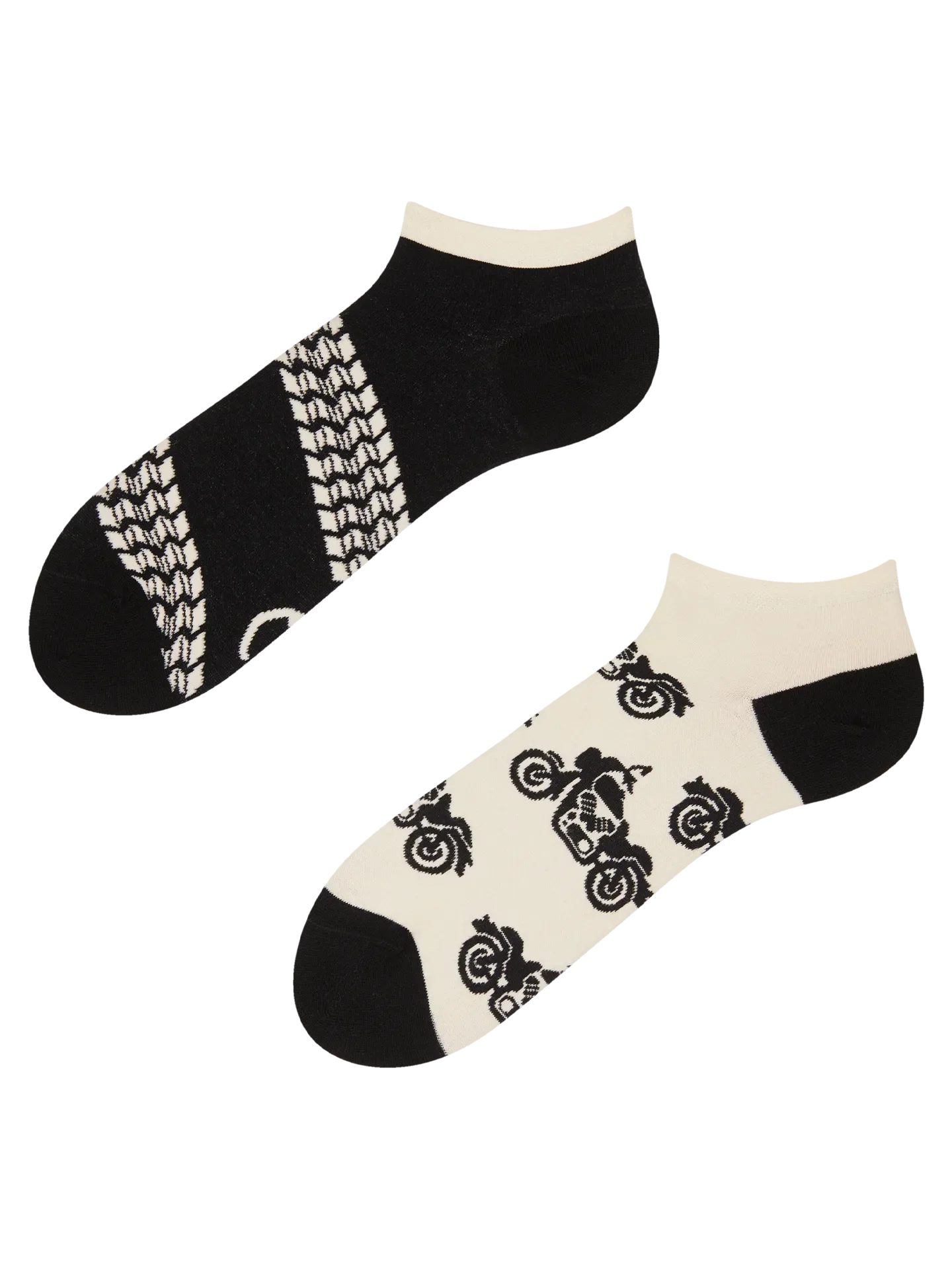 Calcetines tobilleros alegres Moto