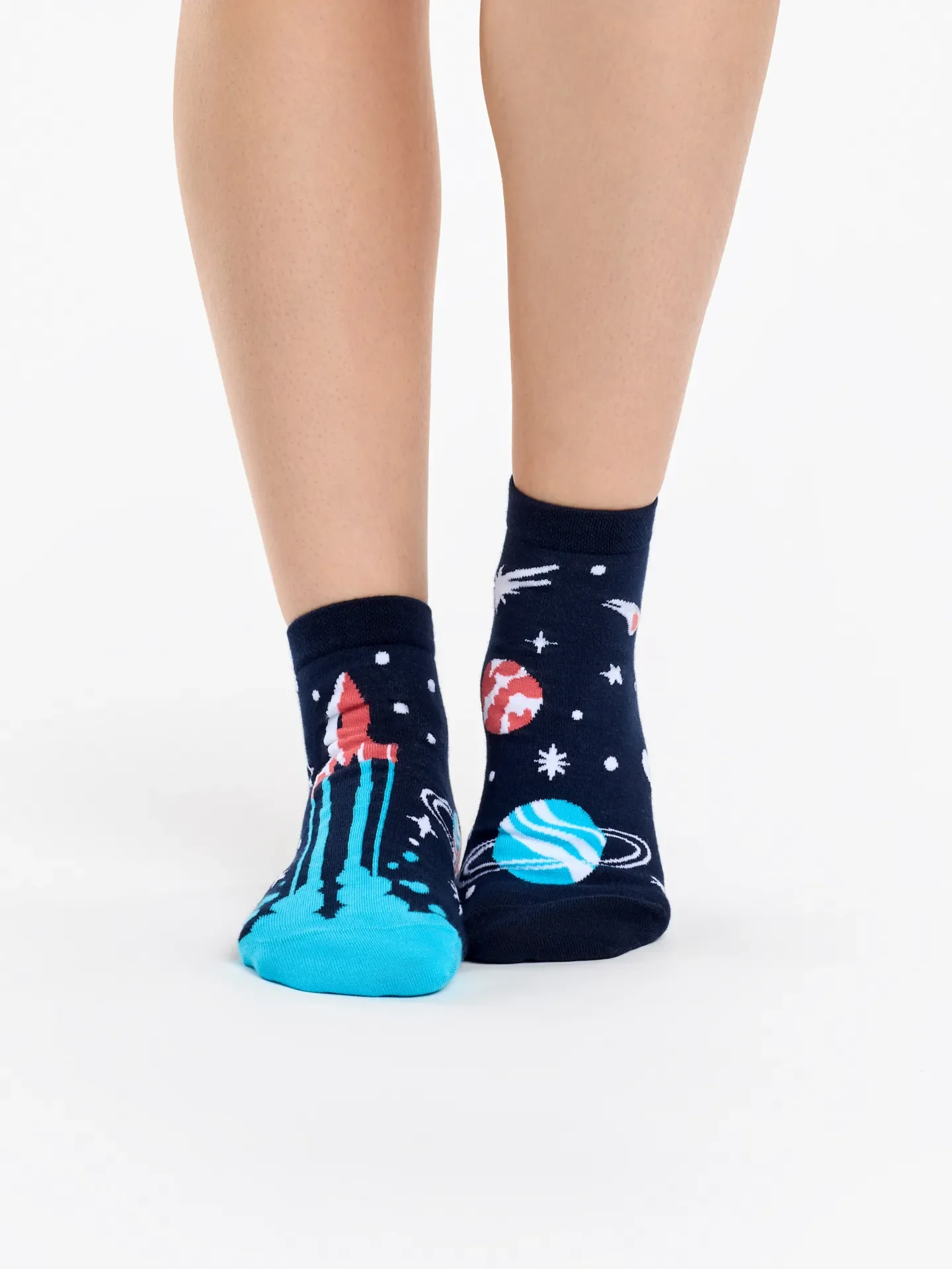 Calcetines tobilleros alegres Planetas - Image 2