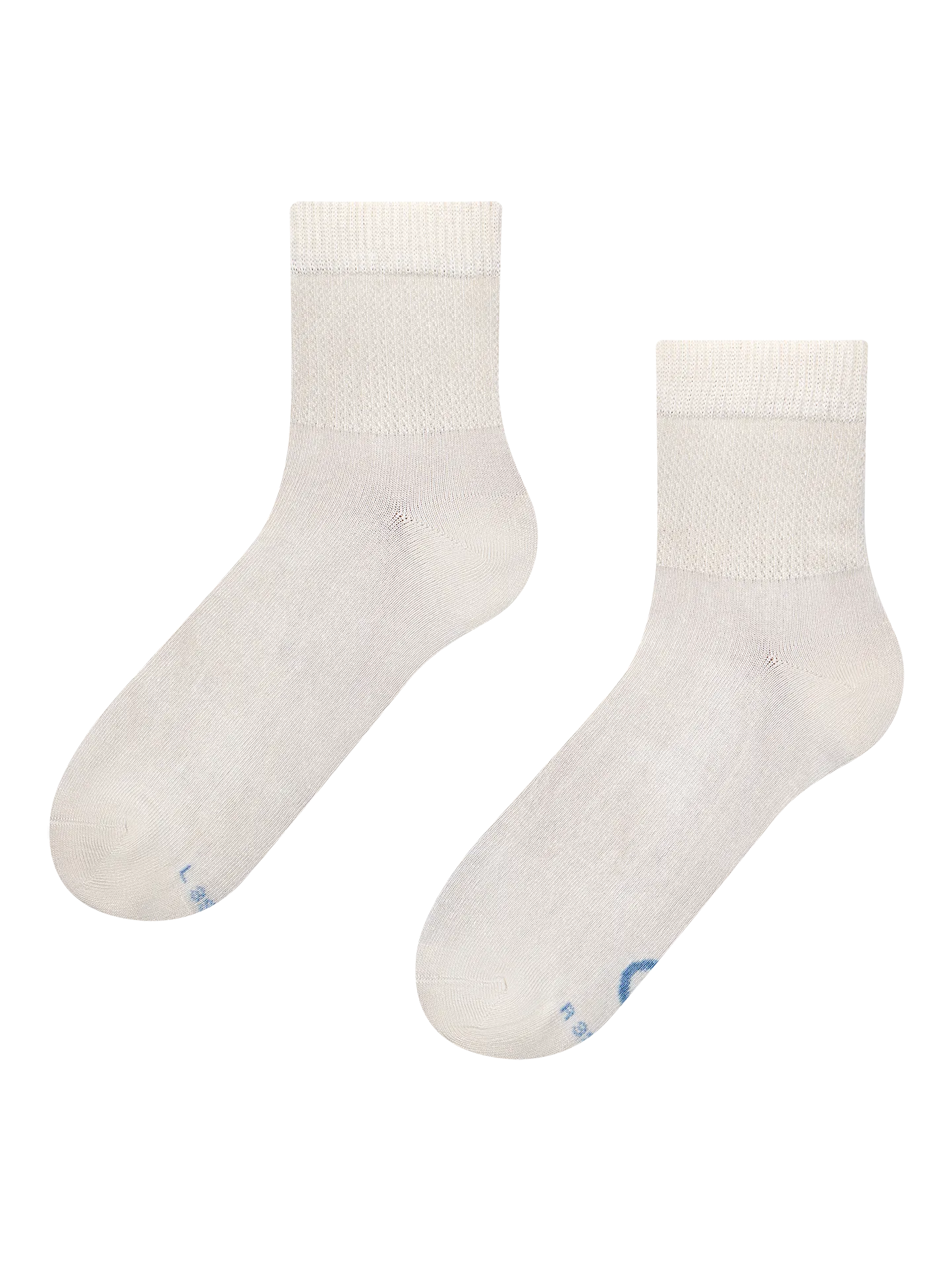 Calcetines de caña media antiestrés Crudo