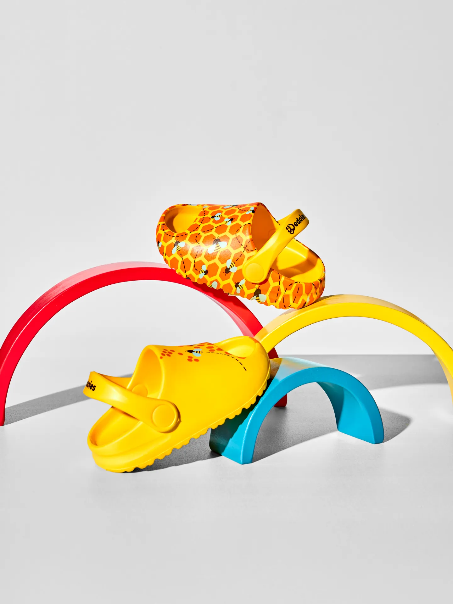 Zuecos chunky infantiles alegres Abejitas - Image 2