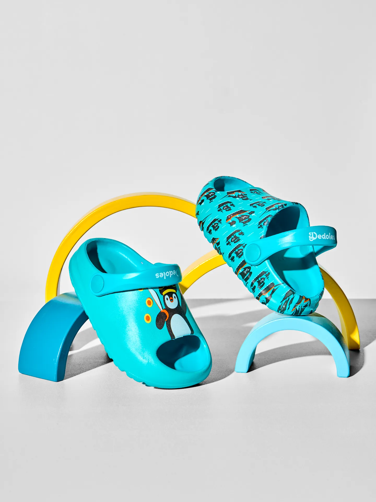 Zuecos chunky infantiles alegres Barco pirata - Image 3