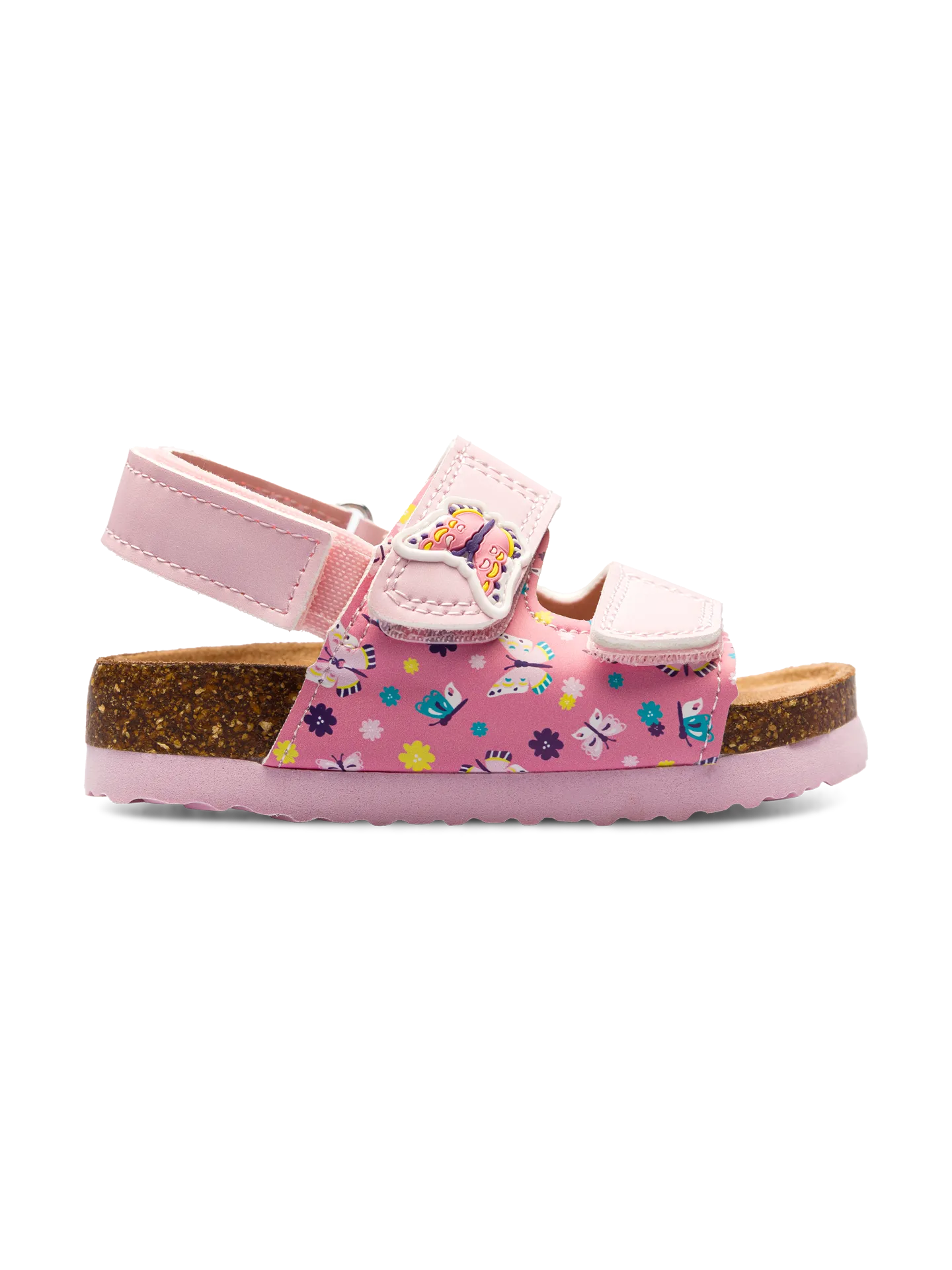 Sandalias infantiles con suela de corcho Mariposas dulces - Image 5