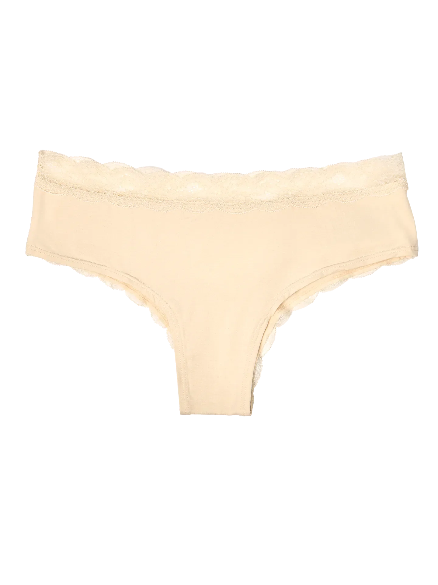 Bragas con encaje para mujer Beige