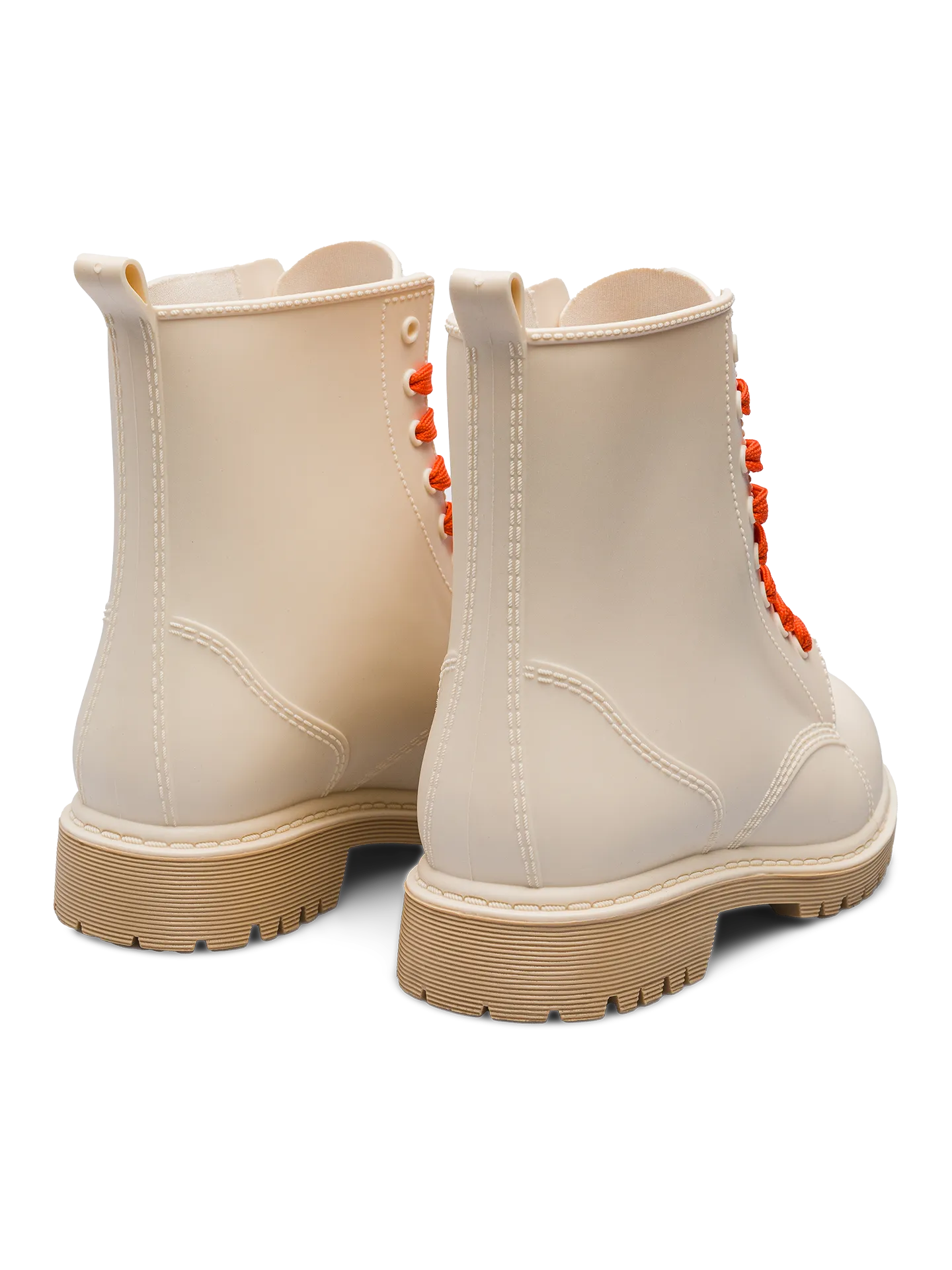 Botas de agua para mujer Beige - Image 2