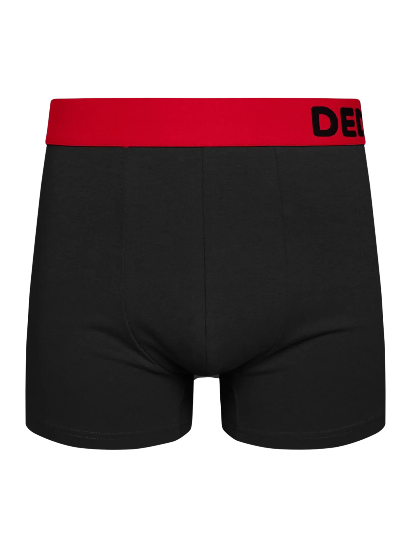 Bóxeres para hombre negro y rojo