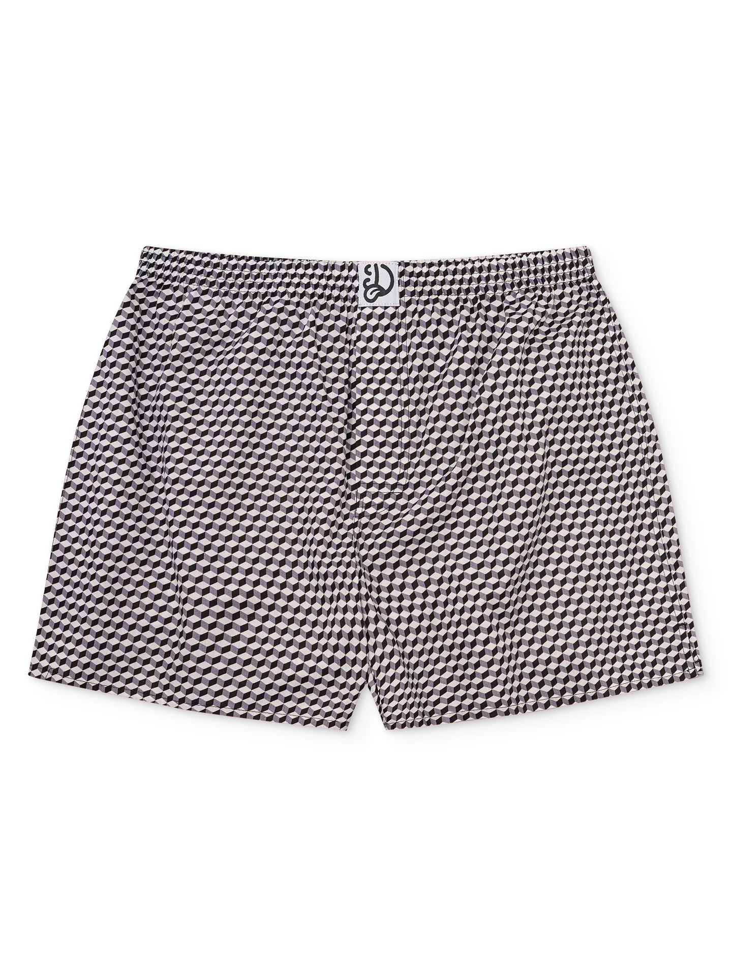 Calzoncillos estampados para hombre Blanco y negro