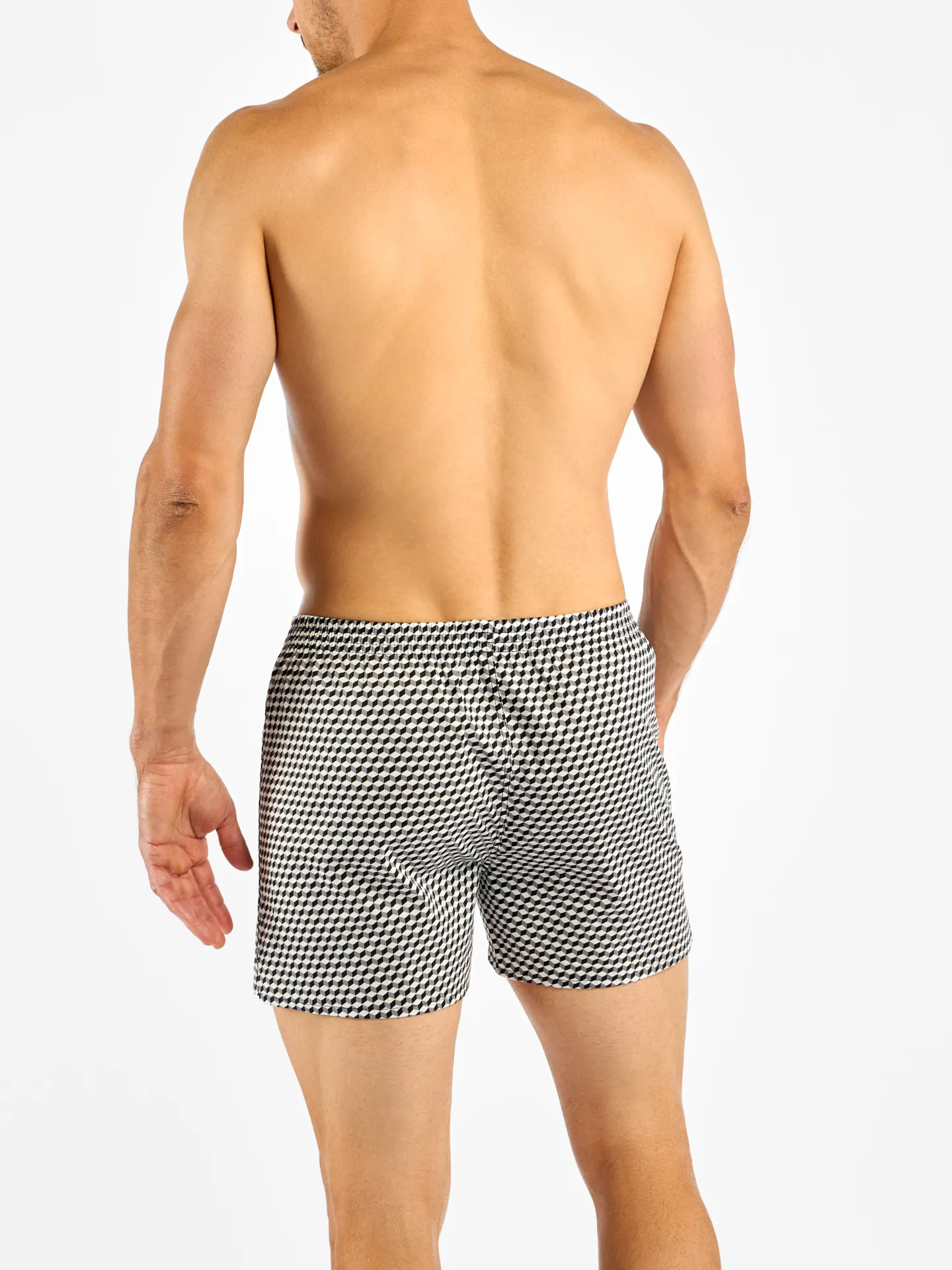 Calzoncillos estampados para hombre Blanco y negro - Image 5