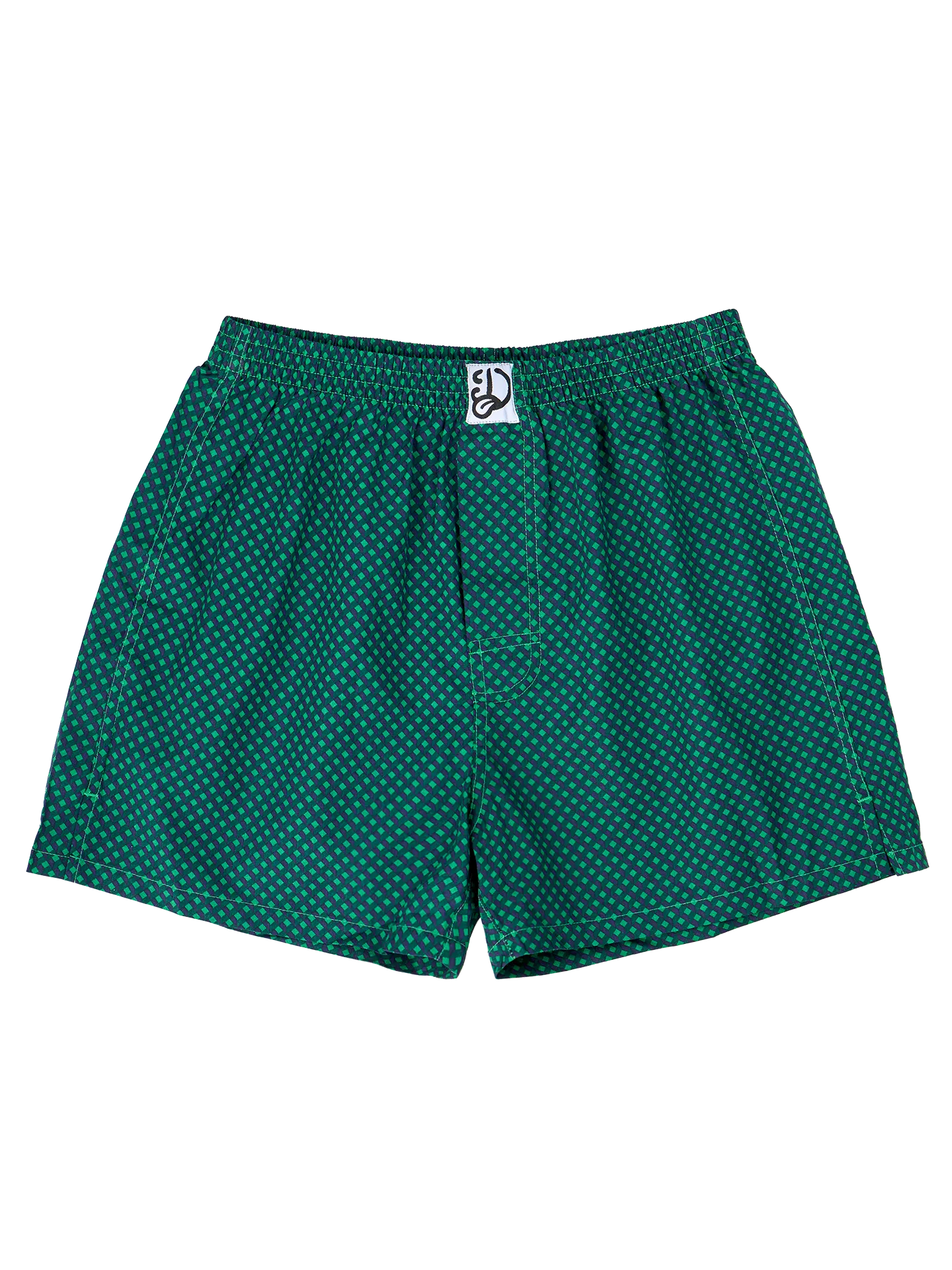 Calzoncillos estampados para hombre Azul y verde