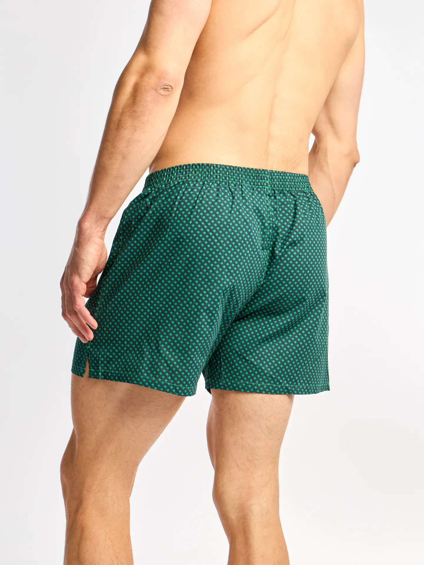Calzoncillos estampados para hombre Azul y verde - Image 2