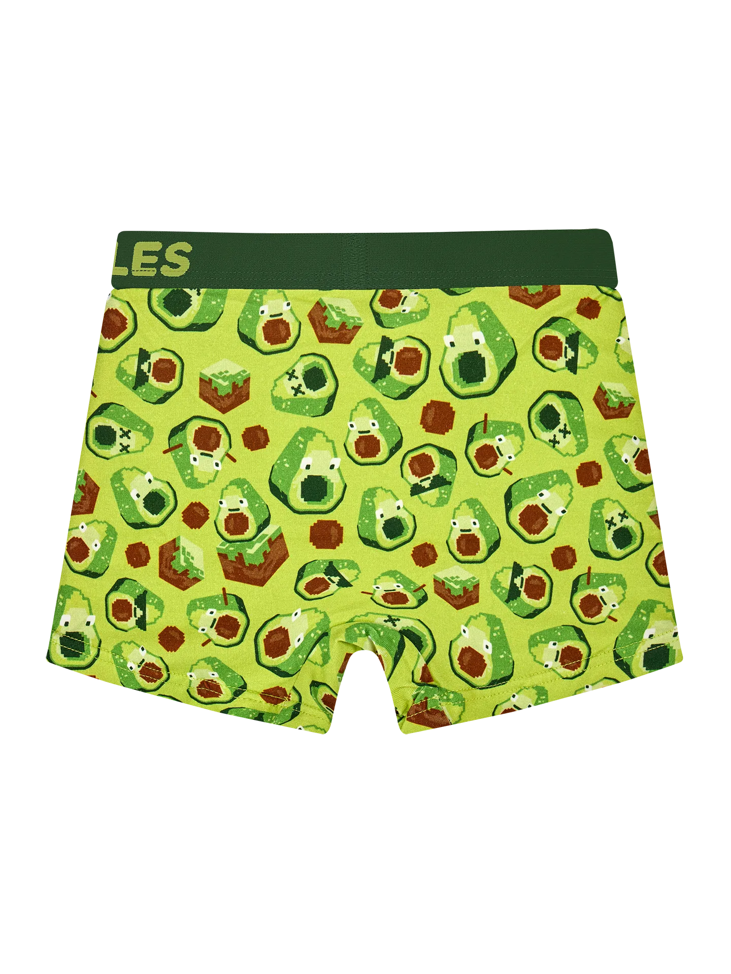 Bóxeres alegres para chico Aguacate pixelado - Image 2