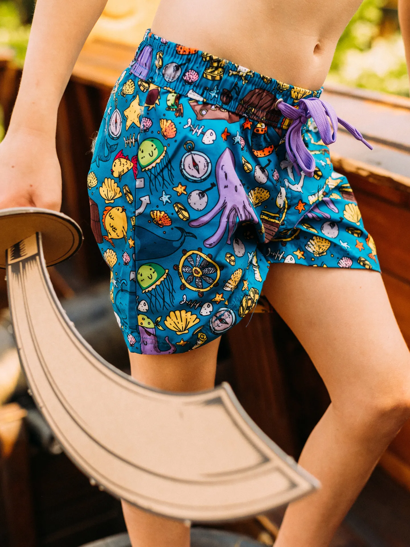 Bermudas alegres para chico Vida pirata - Image 4