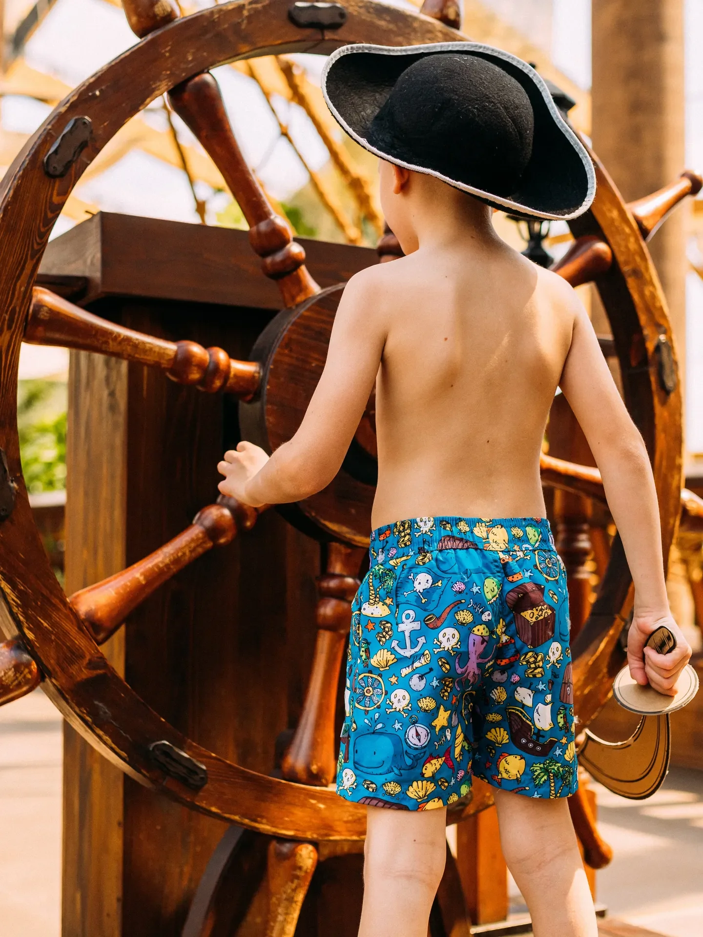 Bermudas alegres para chico Vida pirata - Image 5