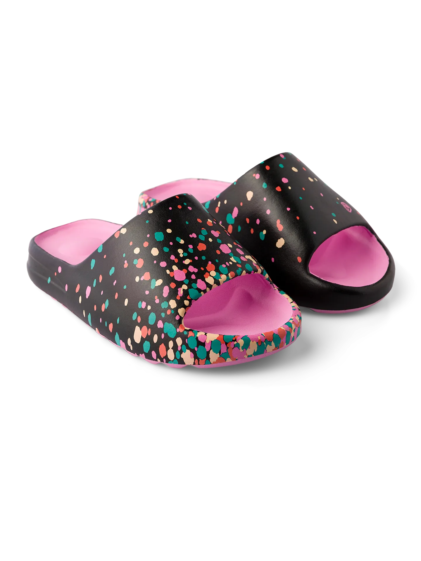 Sandalias alegres chunky Gotas de colores