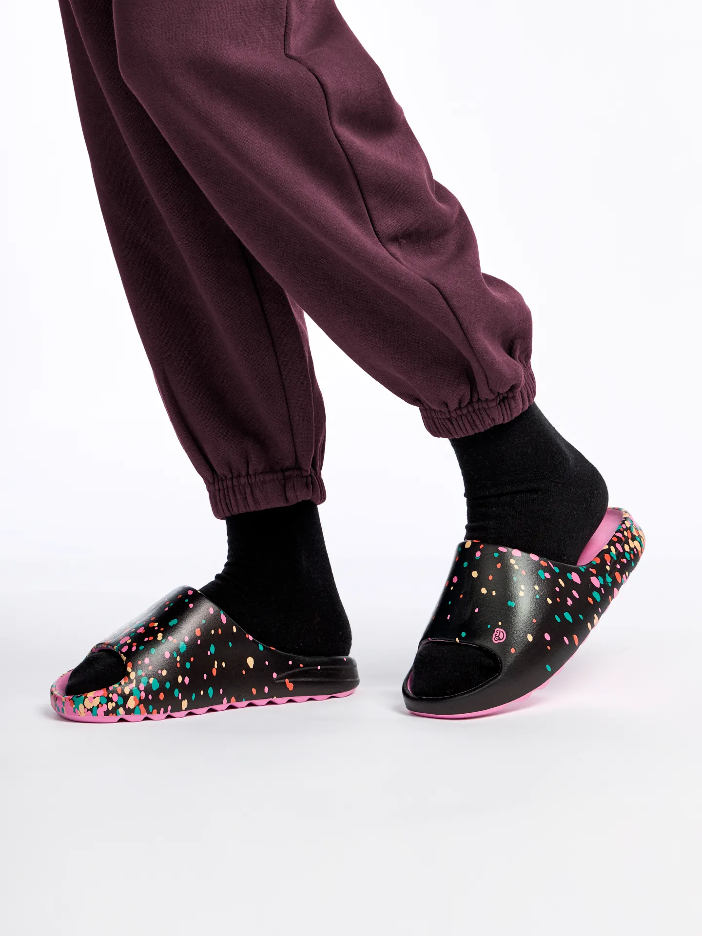 Sandalias alegres chunky Gotas de colores - Image 4