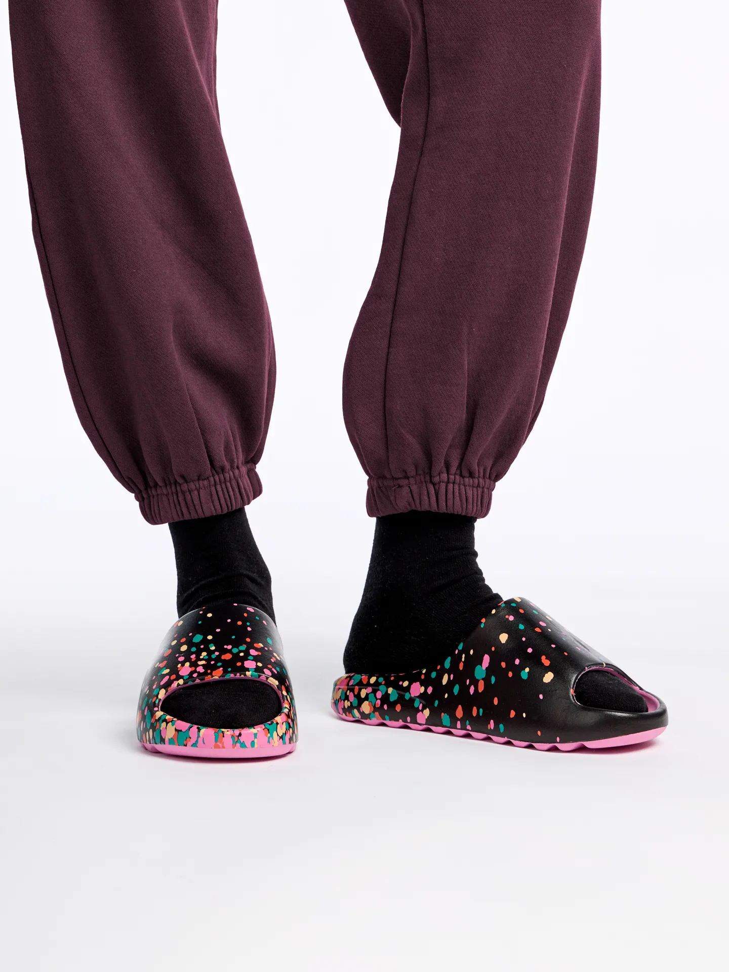 Sandalias alegres chunky Gotas de colores - Image 5