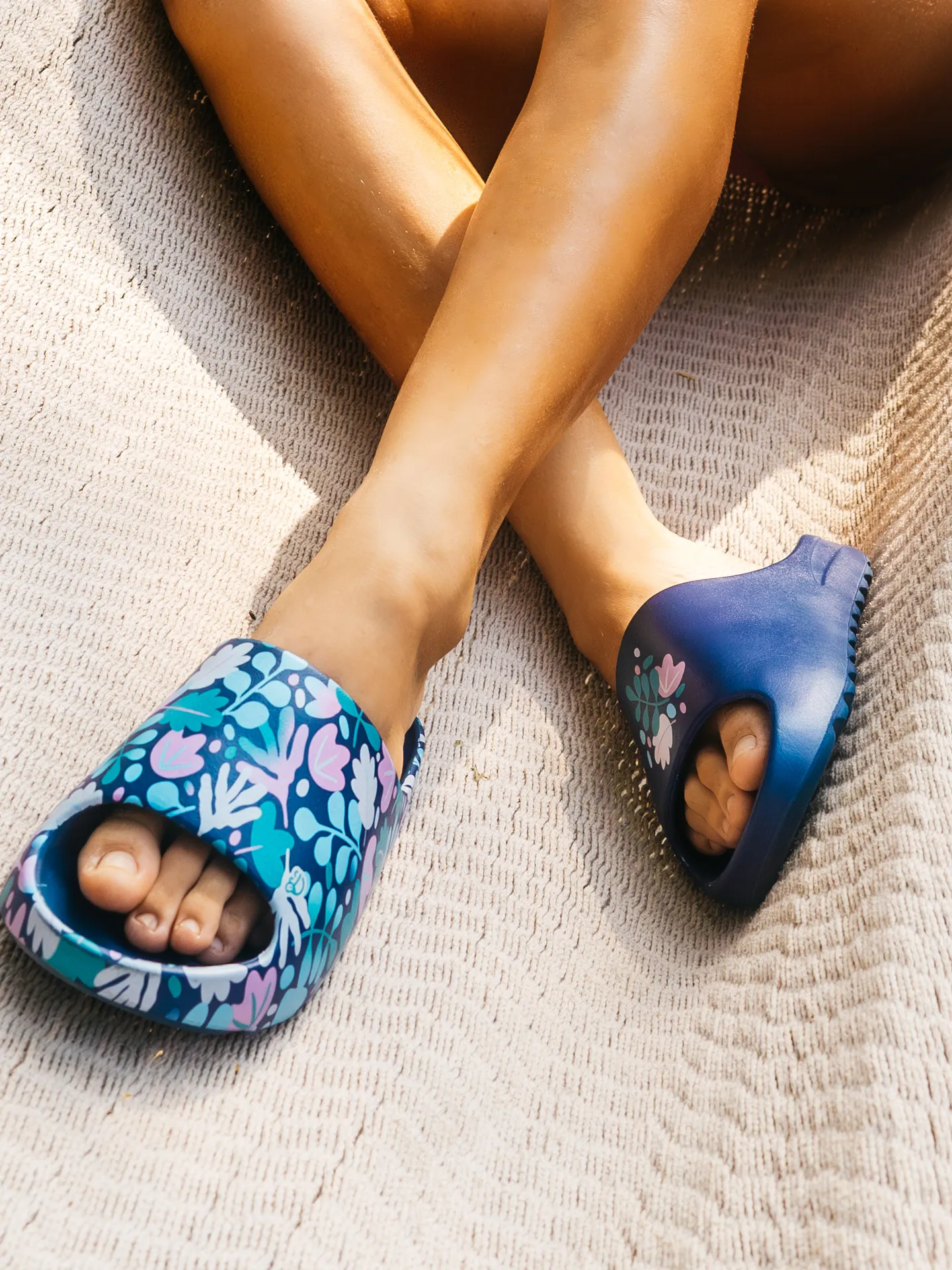 Sandalias alegres chunky Hojas de colores - Image 6