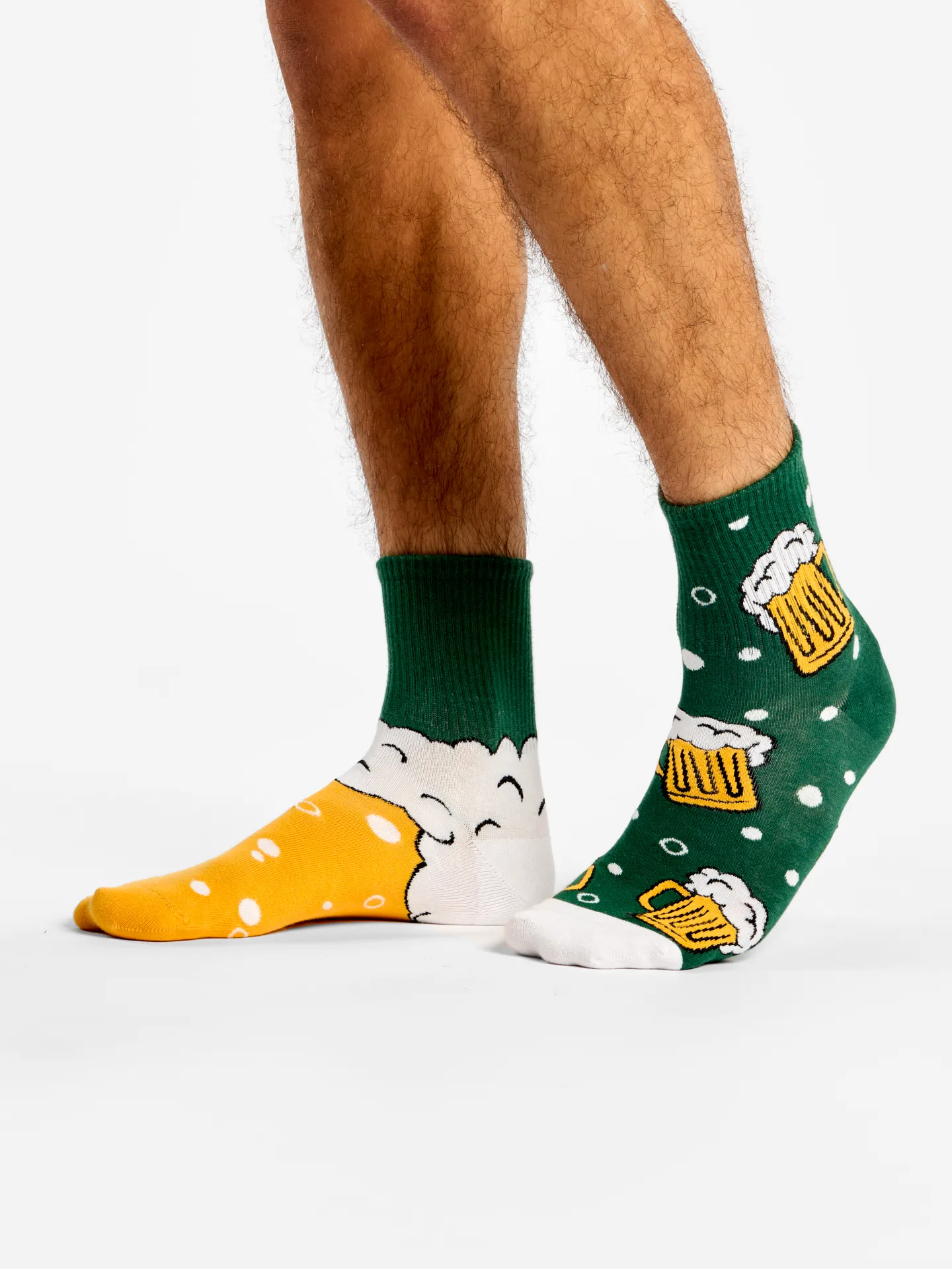 Calcetines de deporte alegres Cerveza y burbujas - Image 2