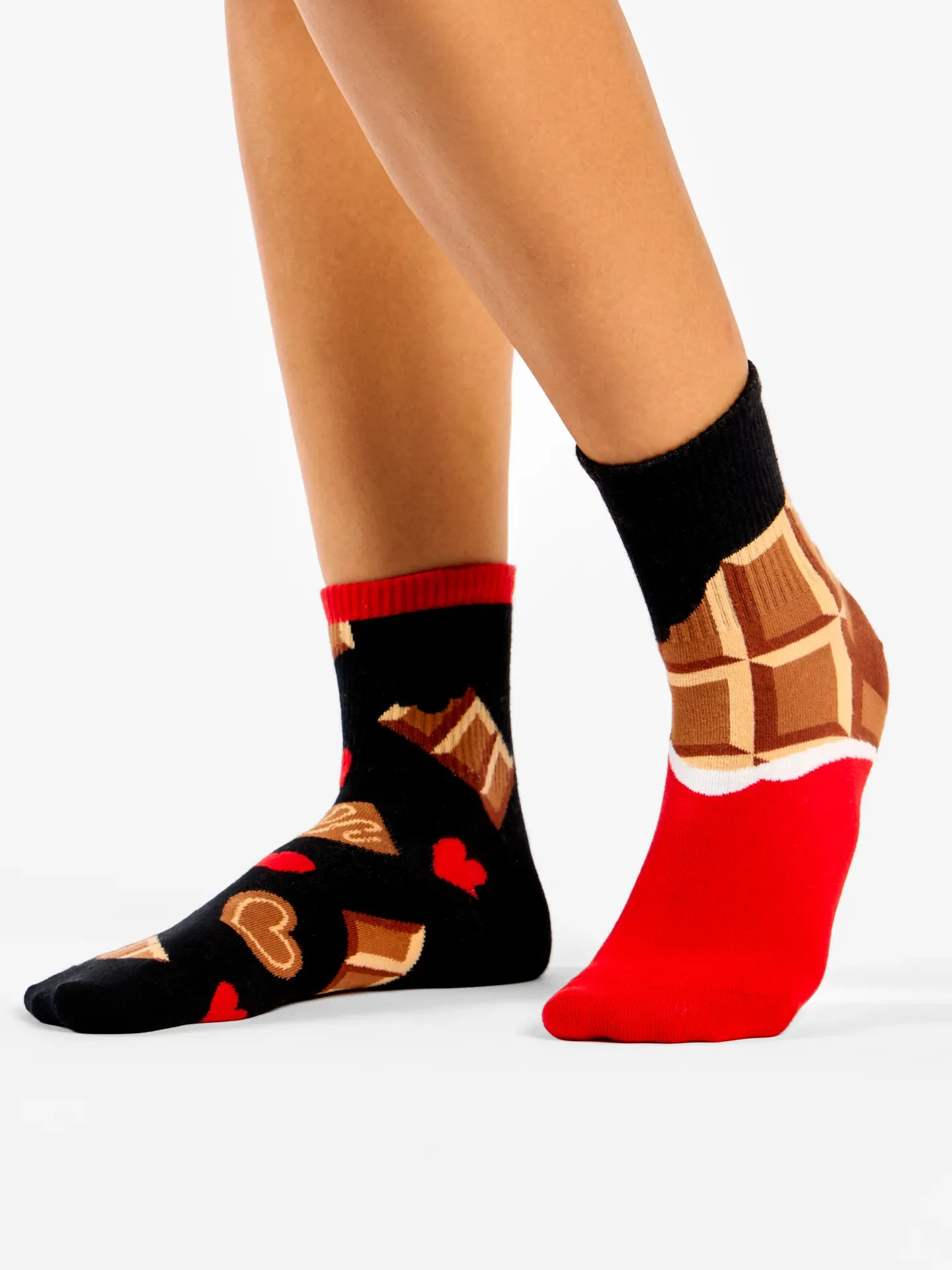 Calcetines de deporte alegres Amor por el chocolate - Image 2