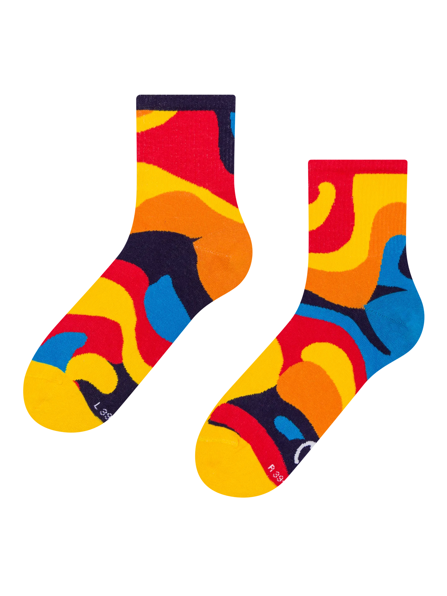 Calcetines de deporte alegres Lava