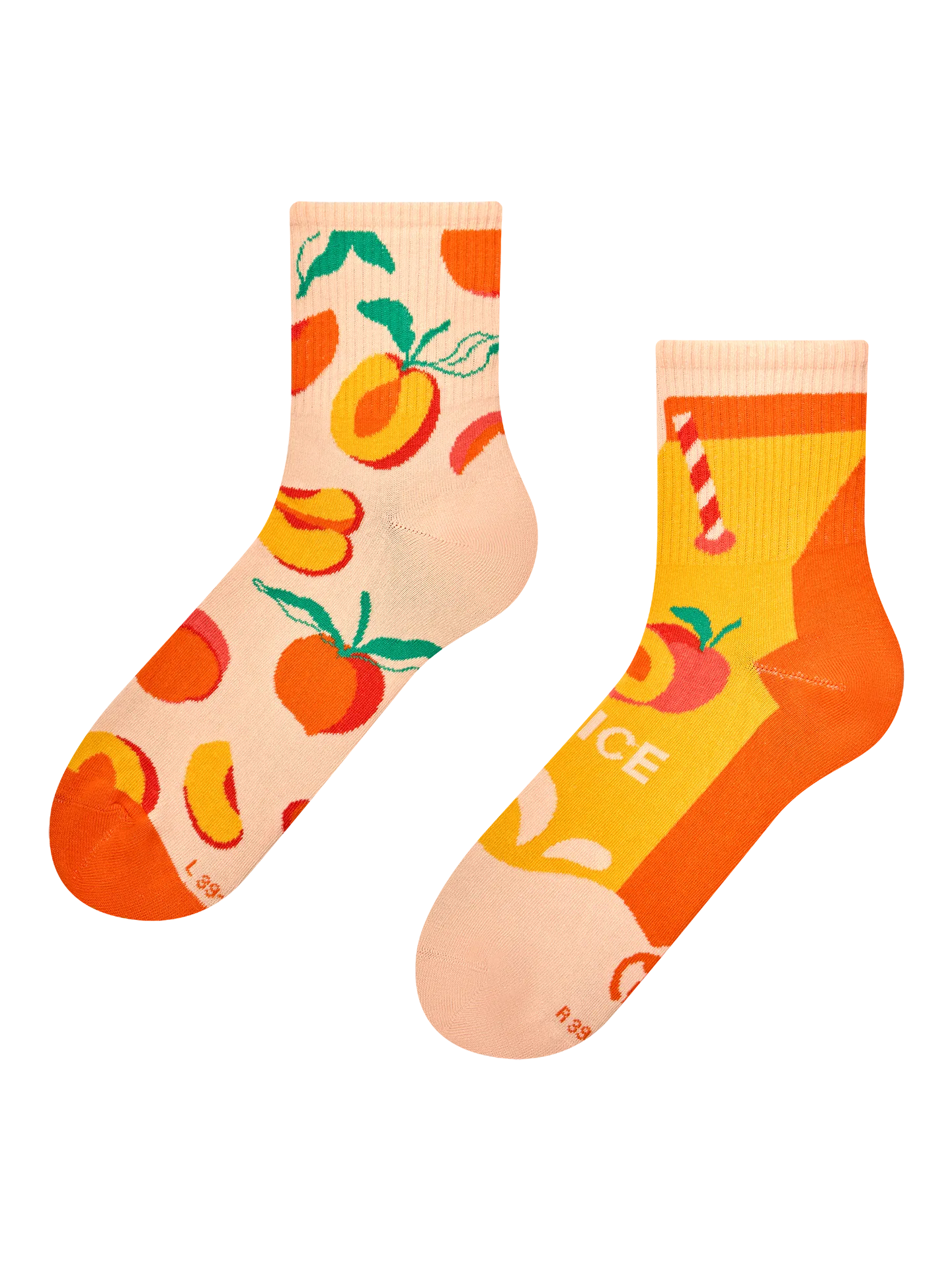 Calcetines de deporte Jugo de durazno