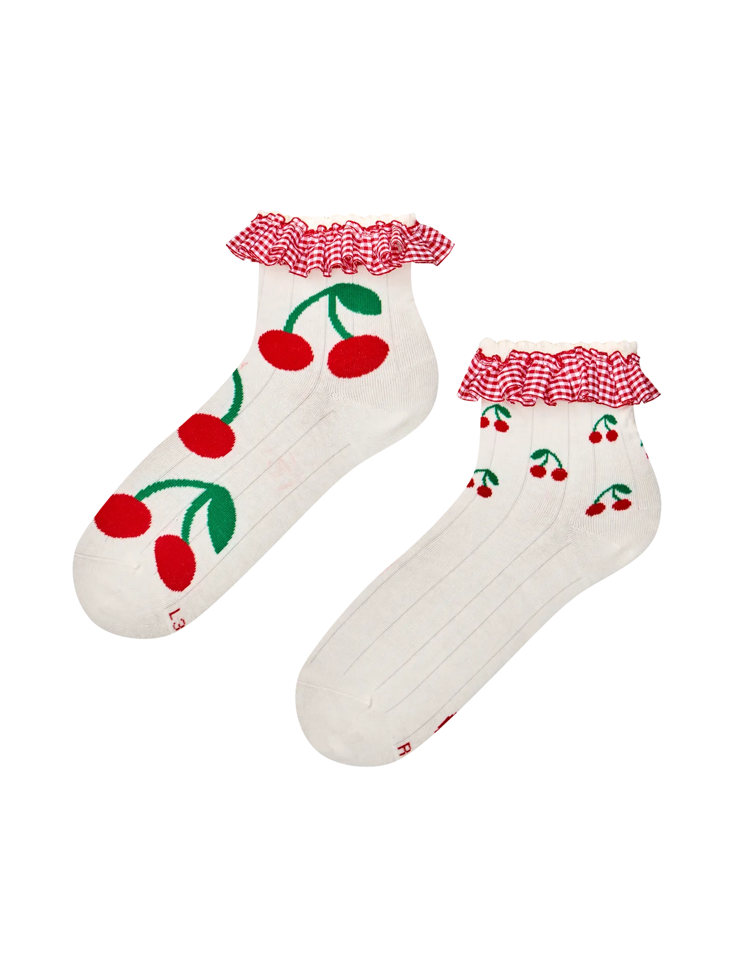 Calcetines Cutecore Picnic con cerezas