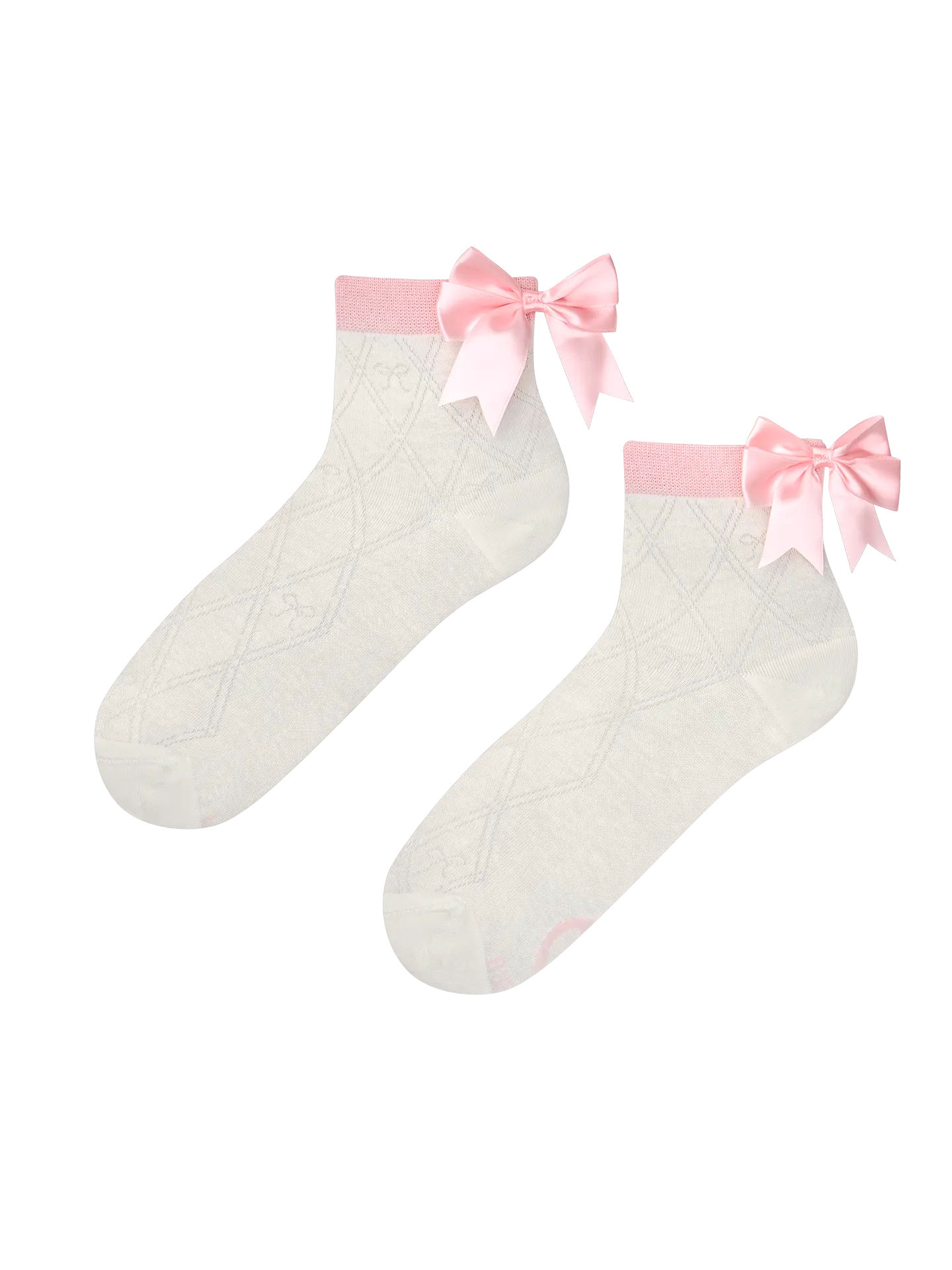 Calcetines Cutecore Lazo rosa