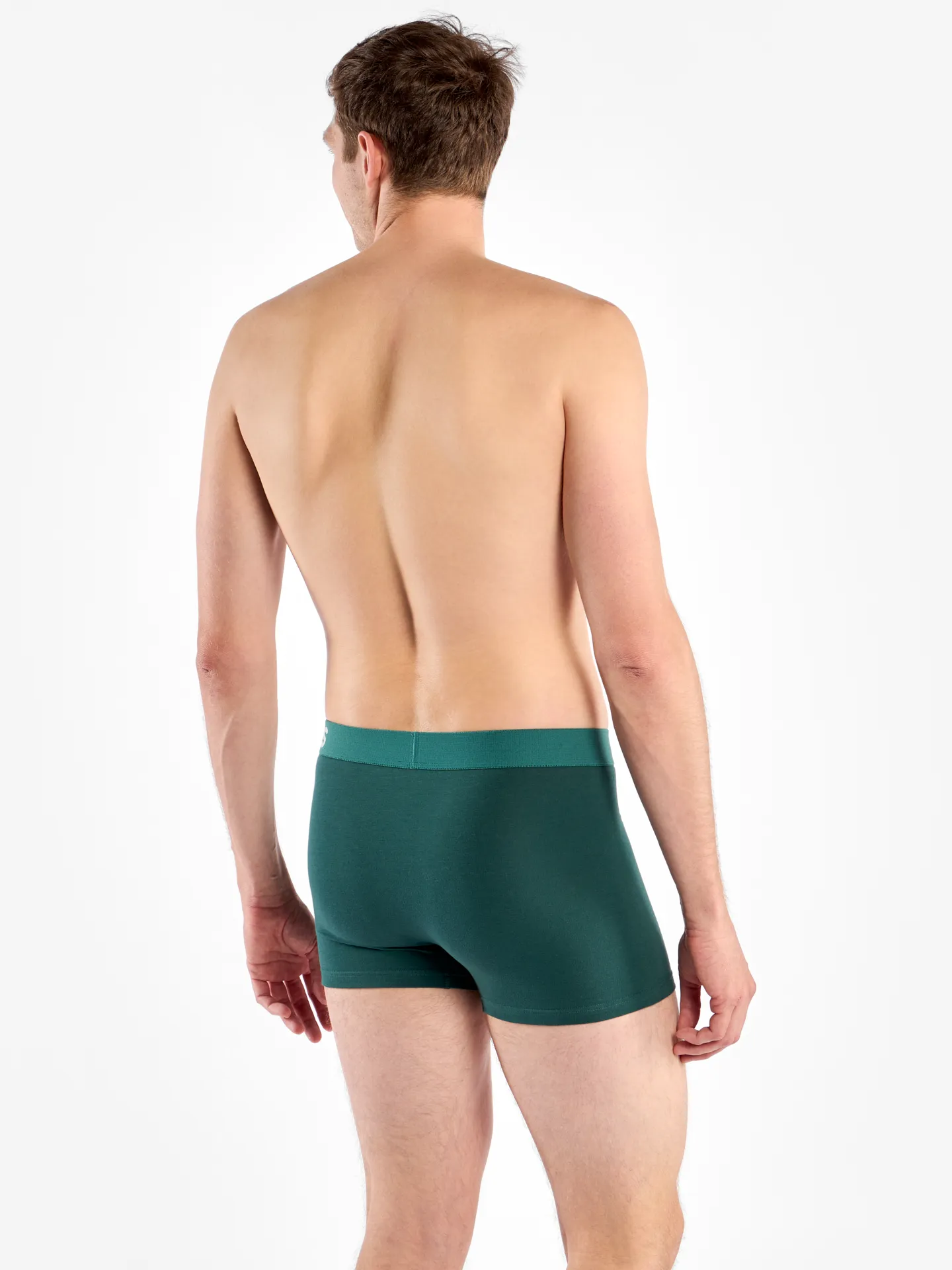 Bóxeres para hombre Esmeralda oscuro - Image 4