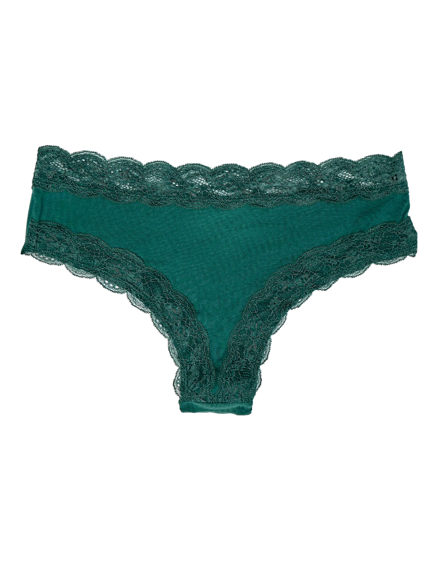 Bragas con encaje para mujer Verde esmeralda oscuro - Image 2