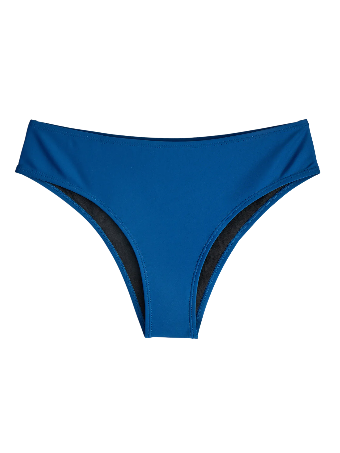 Bragas de bikini de cintura media Azul intenso