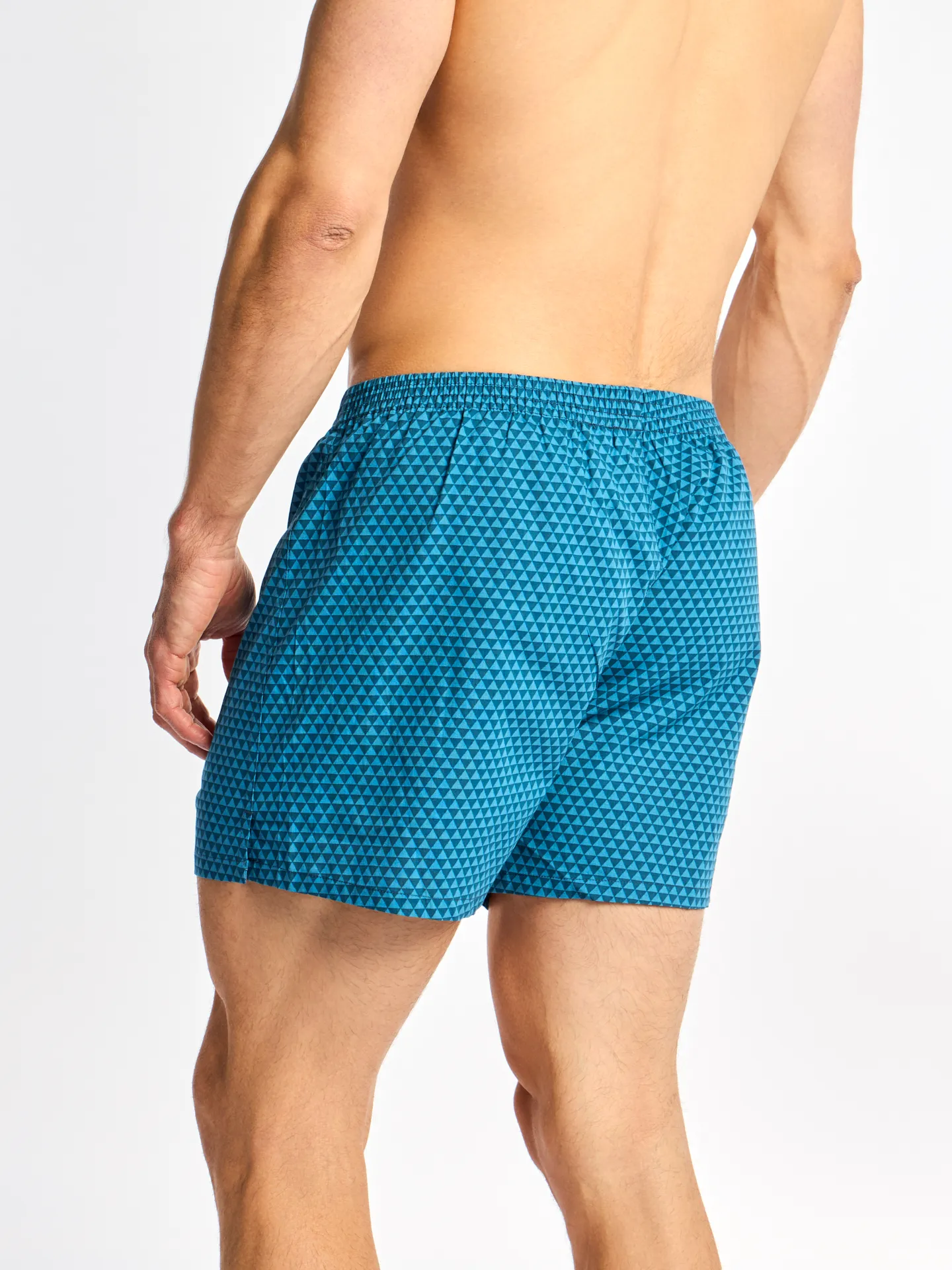 Calzoncillos estampados para hombre Azul esmeralda - Image 4