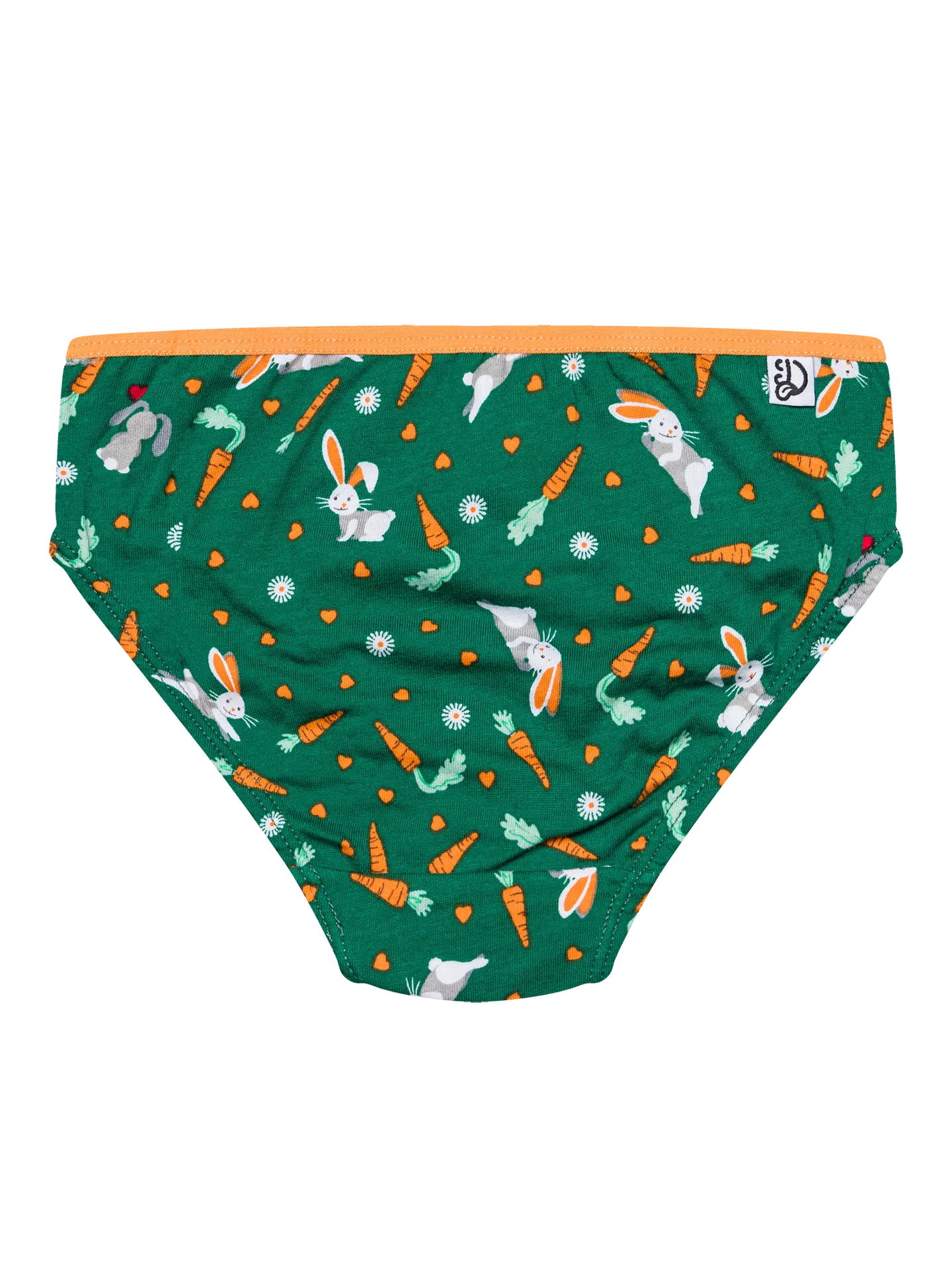Bragas alegres para niña Conejo y zanahoria - Image 2