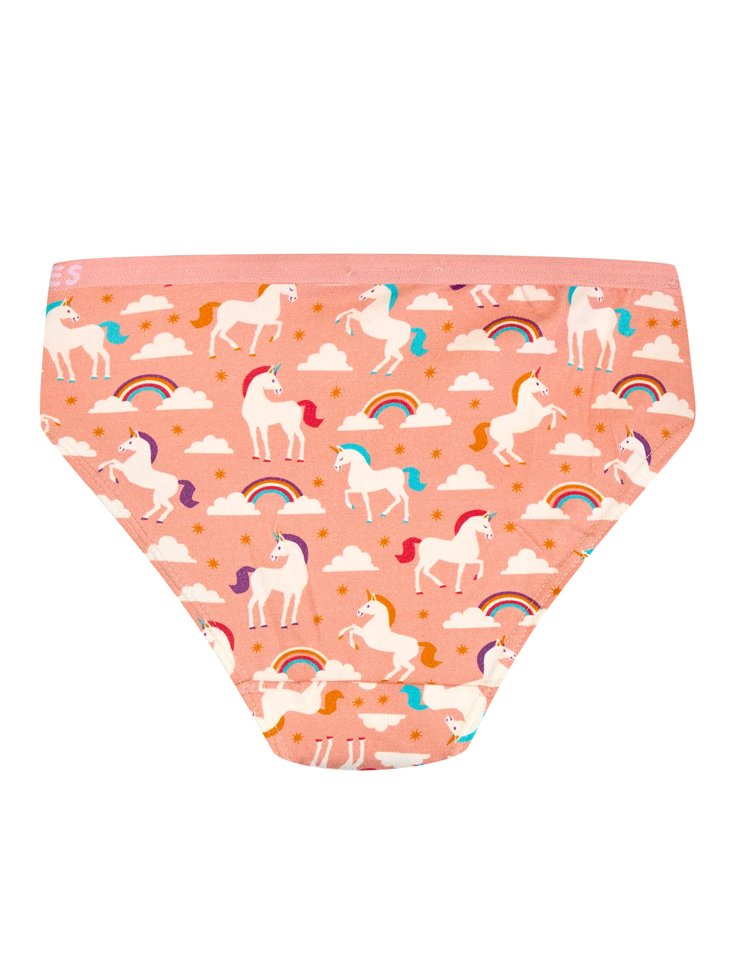 Bragas alegres para niña Unicornio en las nubes - Image 2