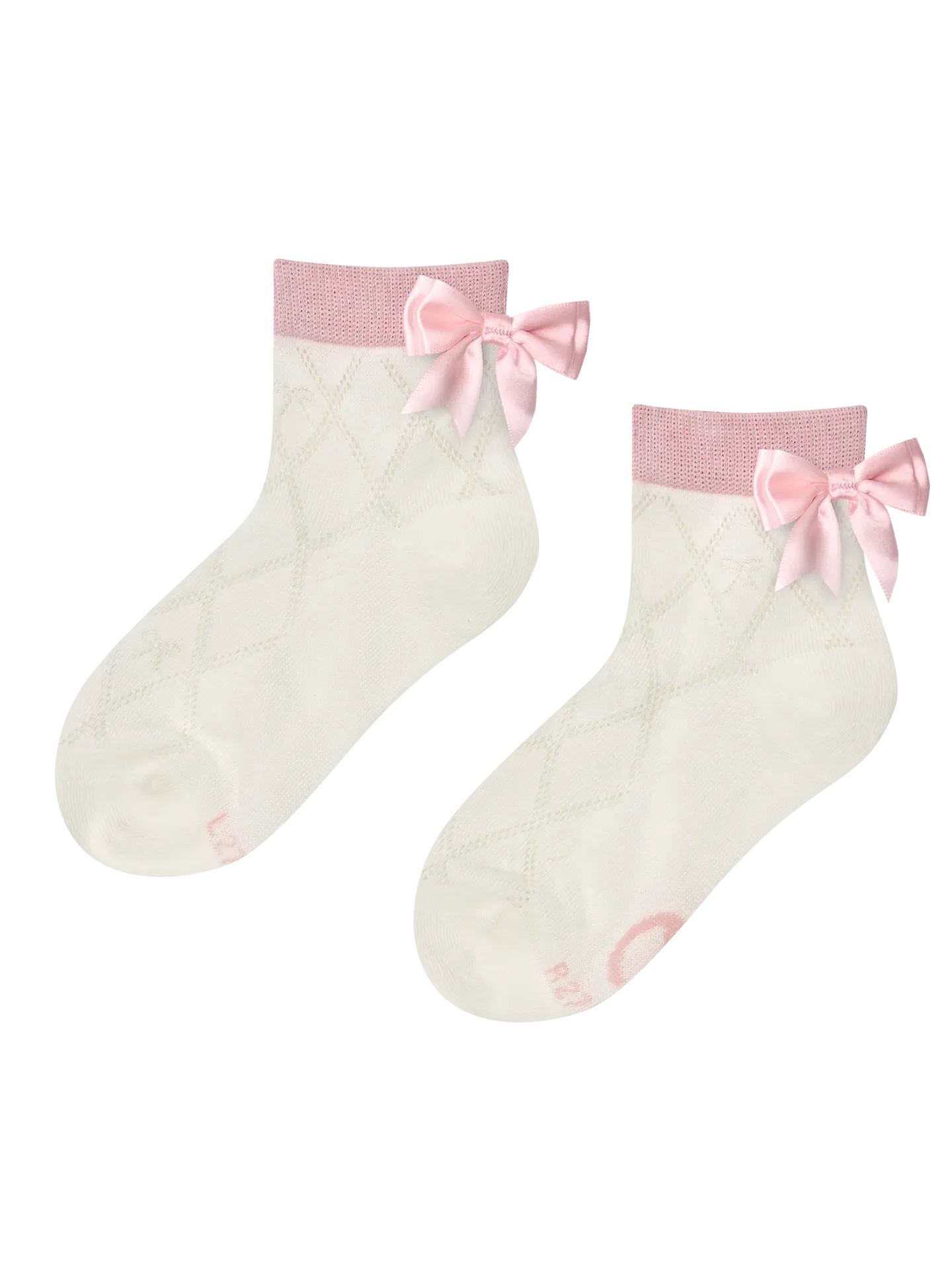 Calcetines Cutecore para niña Lazo rosa