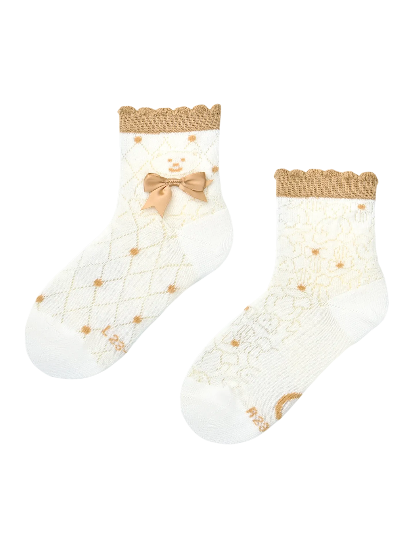 Calcetines Cutecore para niña Osito con un lazo