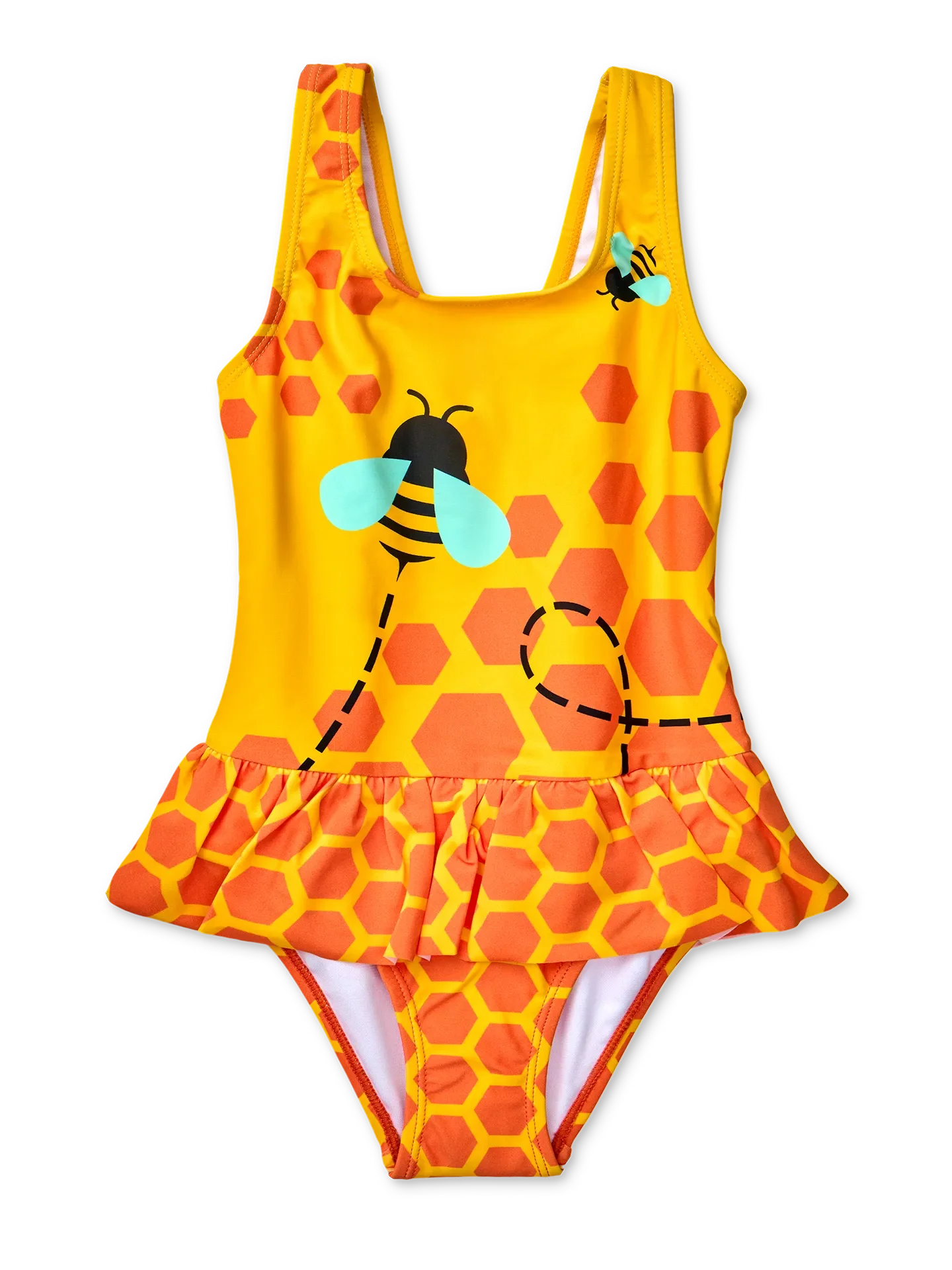 Bañador alegre de niña Abejitas