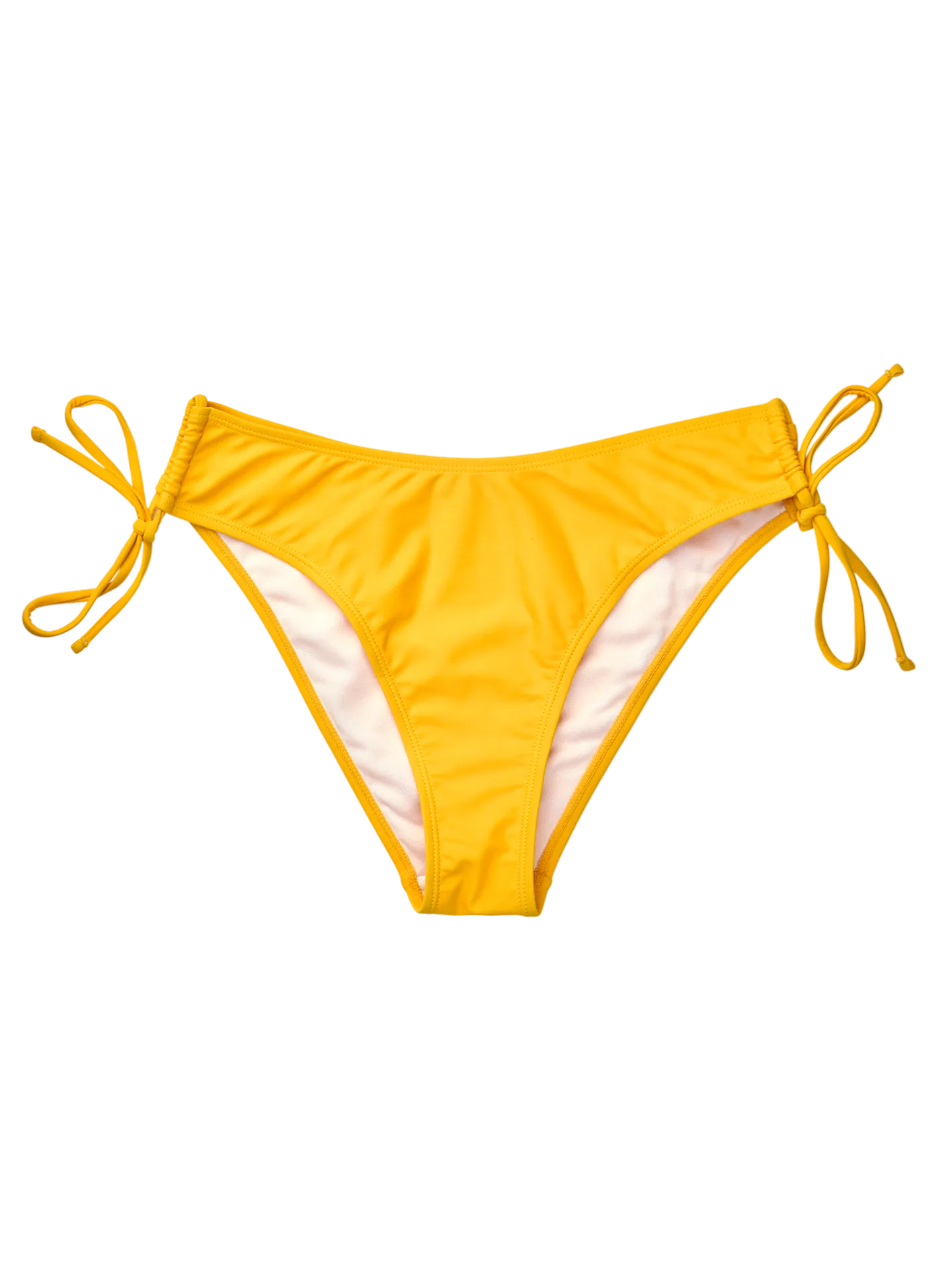 Braguitas de bikini ajustables Amarillo oro