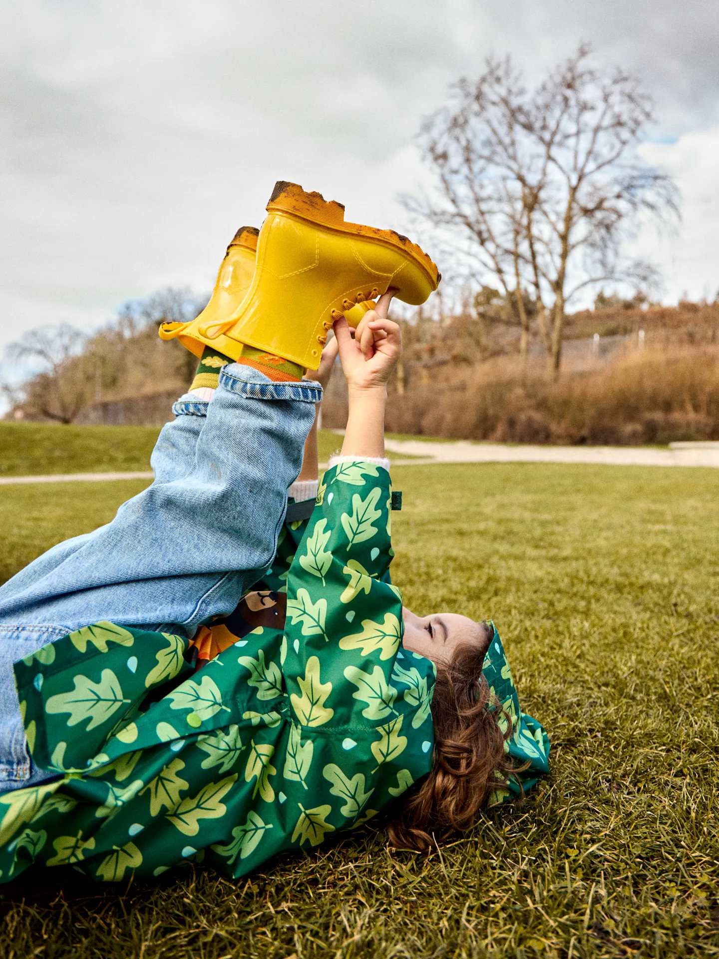 Impermeable infantil alegre Oso con impermeable - Image 9