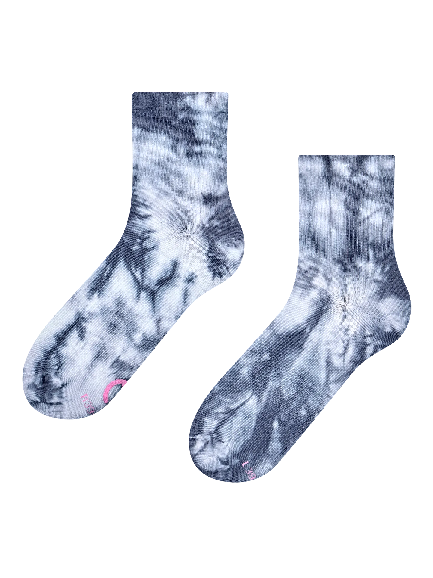 Calcetines de deporte Azul grisáceo efecto desteñido