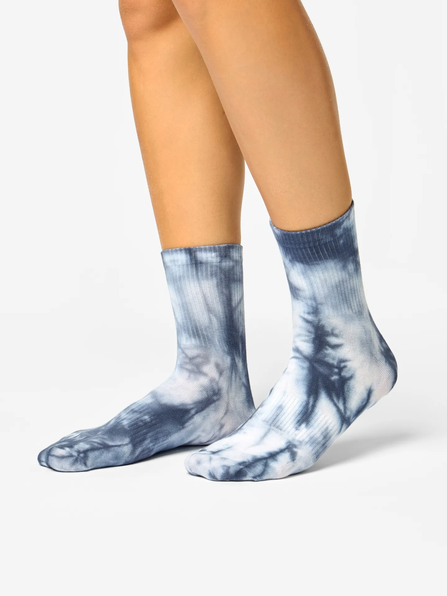 Calcetines de deporte Azul grisáceo efecto desteñido - Image 3