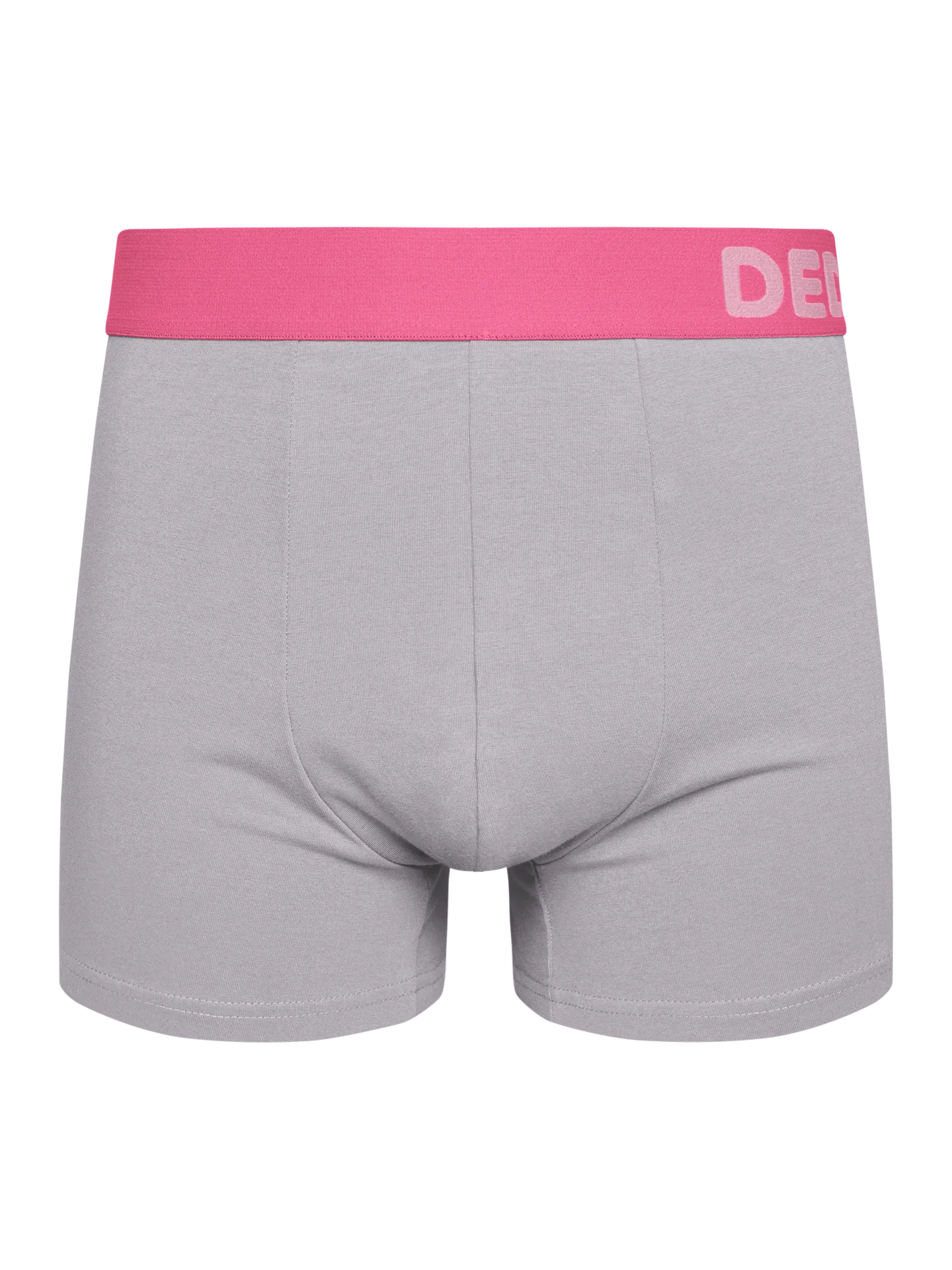 Bóxeres para hombre Gris y rosa