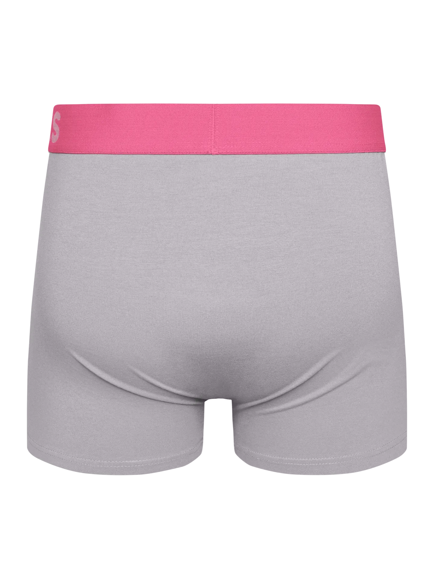 Bóxeres para hombre Gris y rosa - Image 2