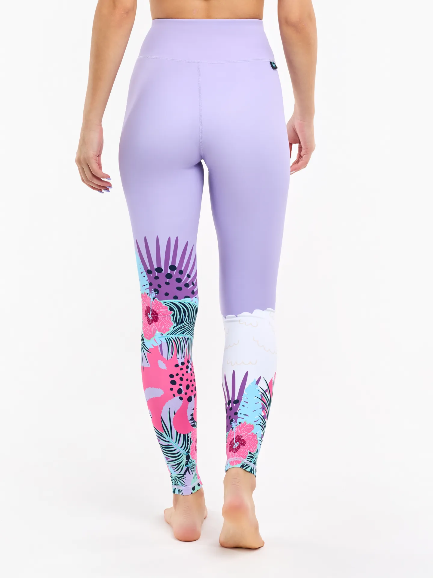 Mallas de gimnasio alegres Lama e Flores - Image 2