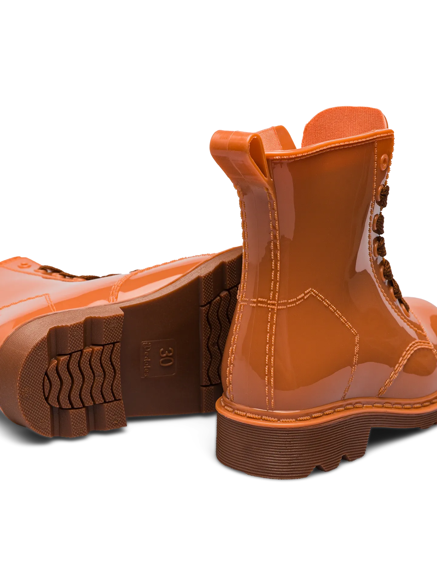 Botas de agua infantiles Marrón nogal - Image 3