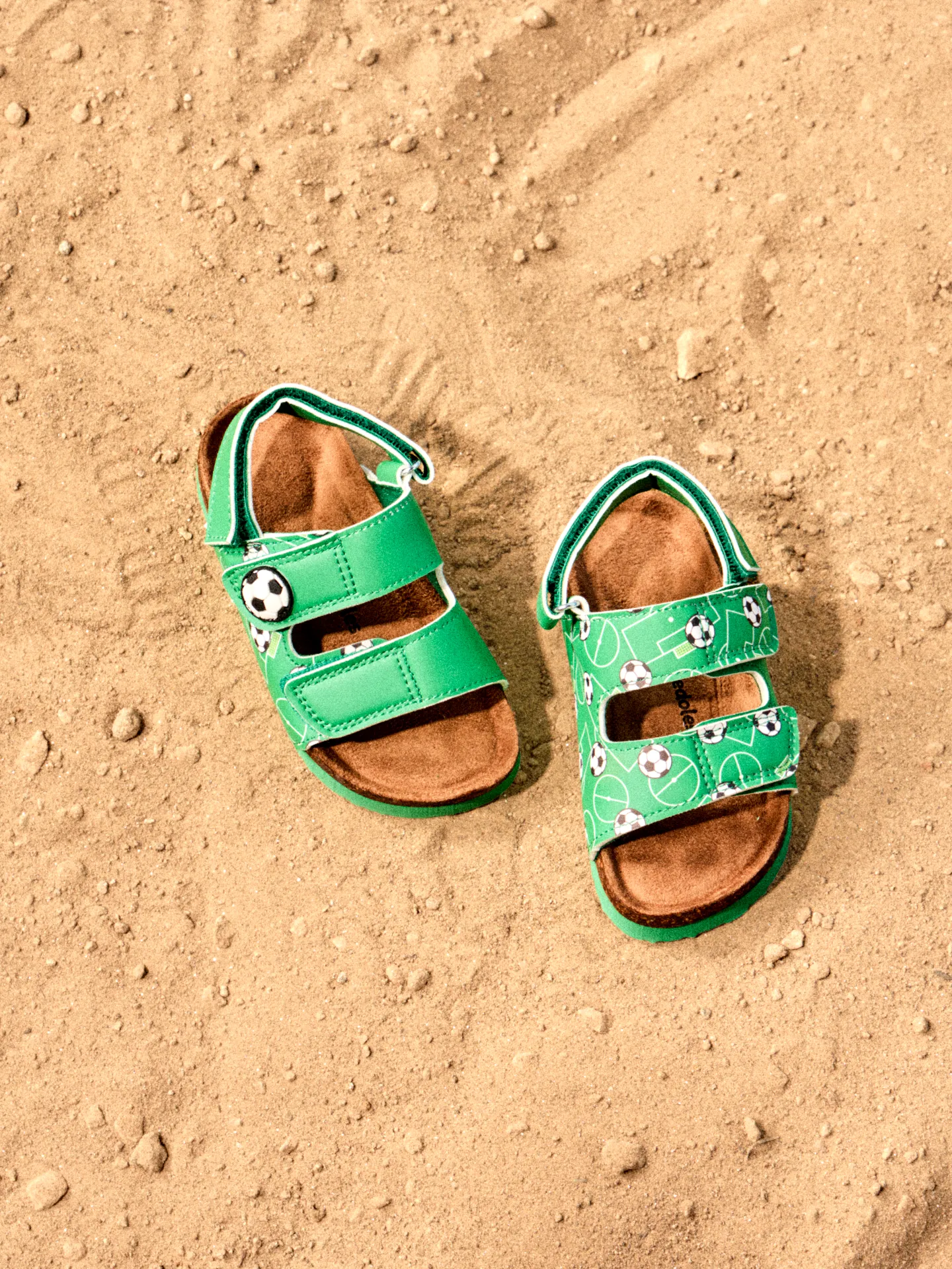 Sandalias infantiles con suela de corcho Futbol - Image 5