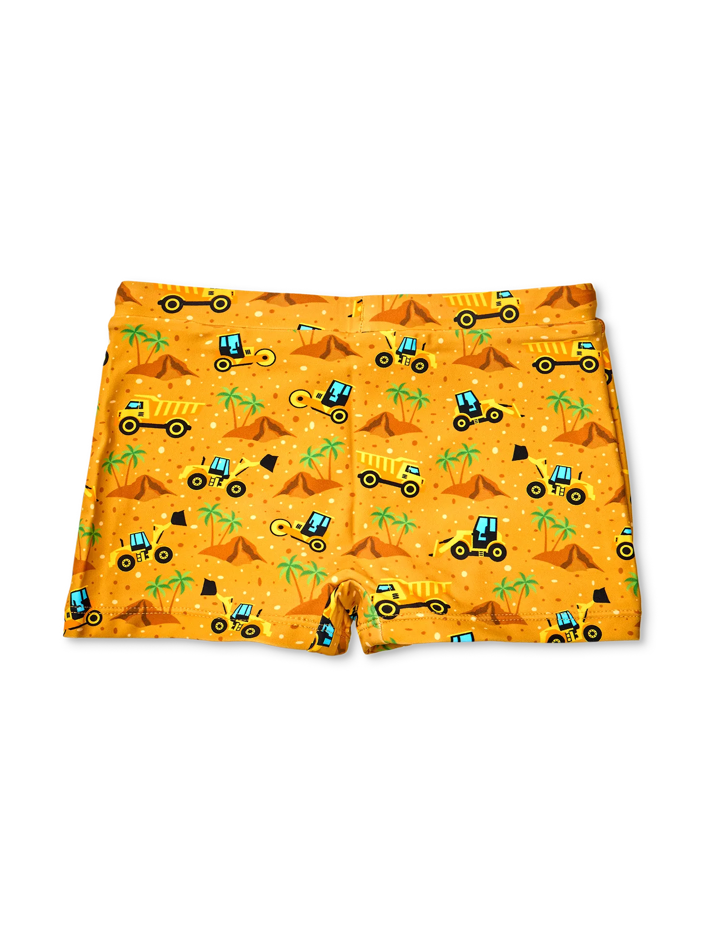 Bermudas alegres elásticas infantiles Excavadora en la playa - Image 2