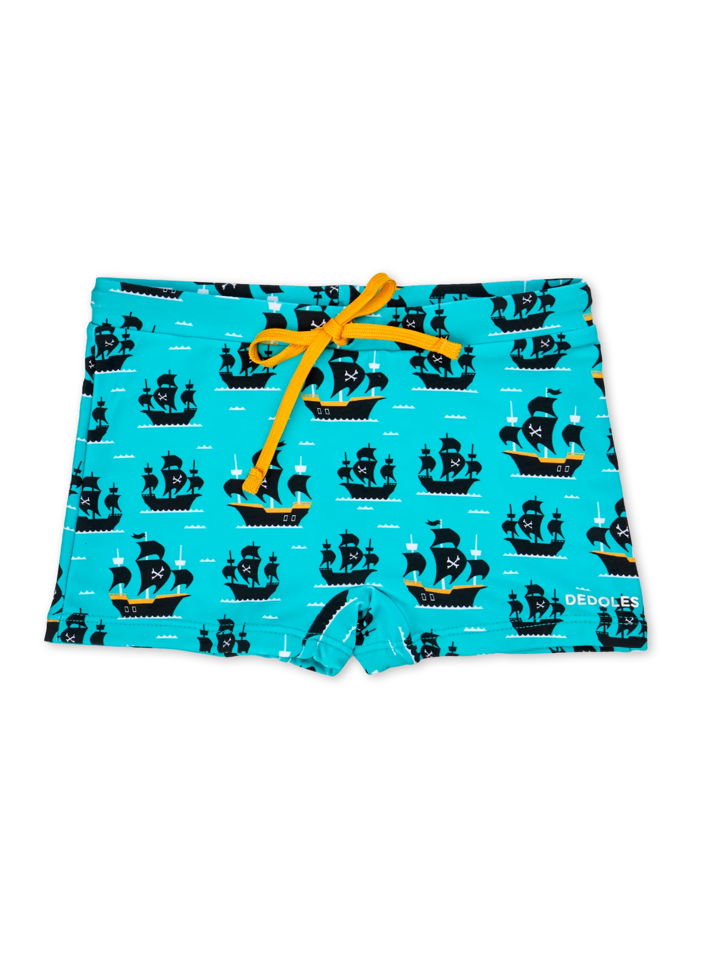 Bermudas alegres elásticas infantiles Barco pirata